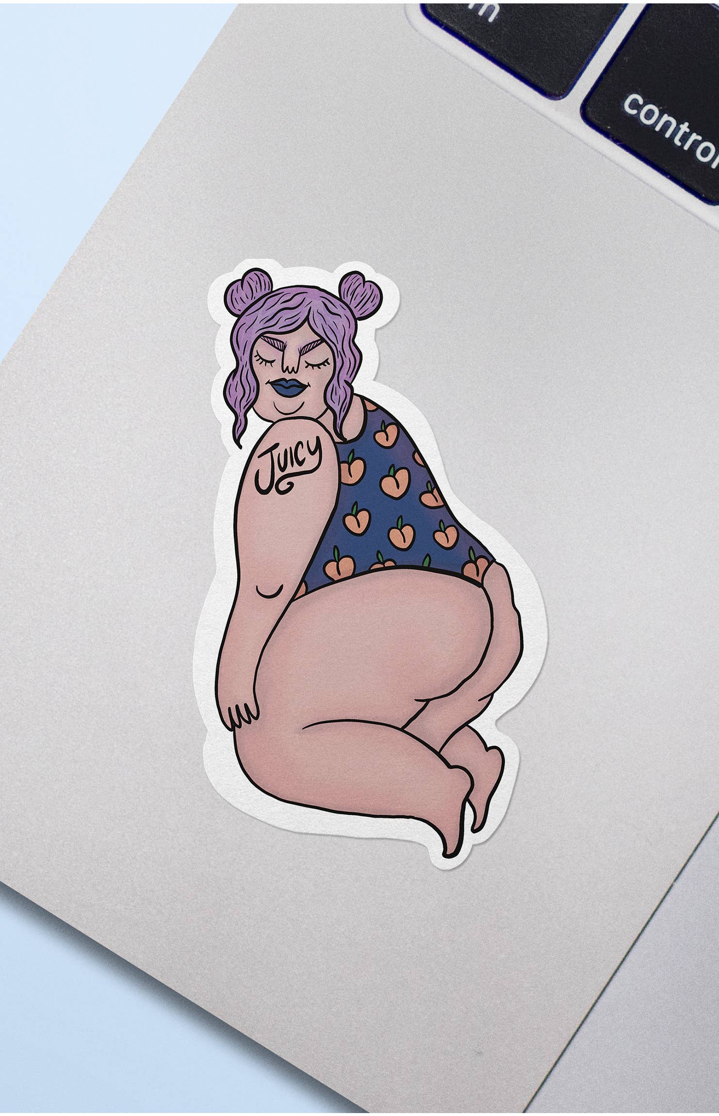 Juicy - Body positive sticker