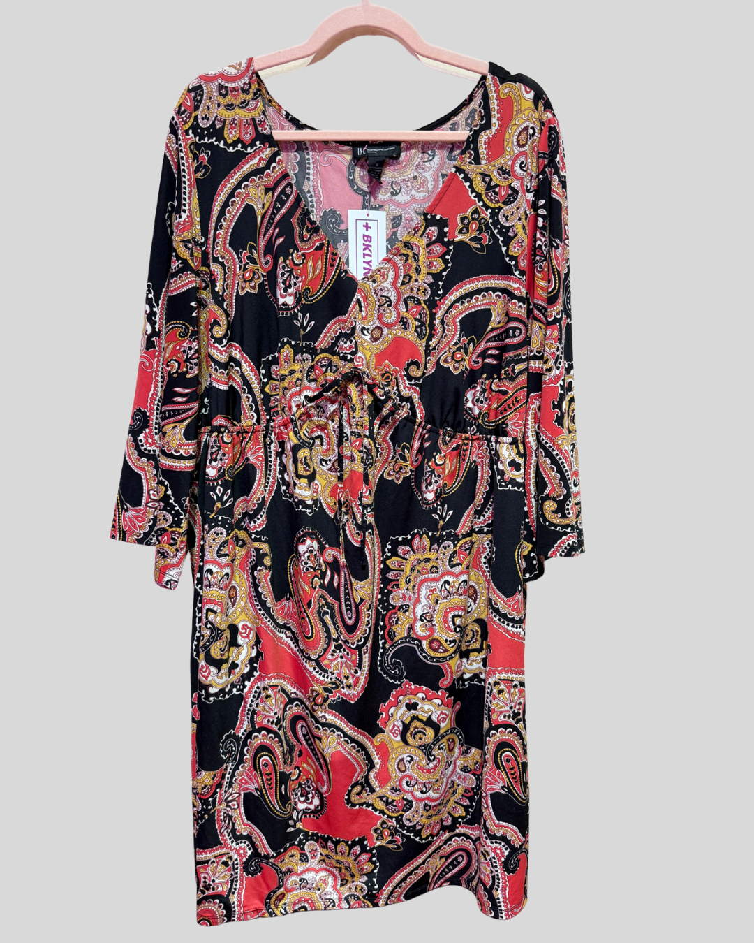 INC Boho Paisley Dress (1X)