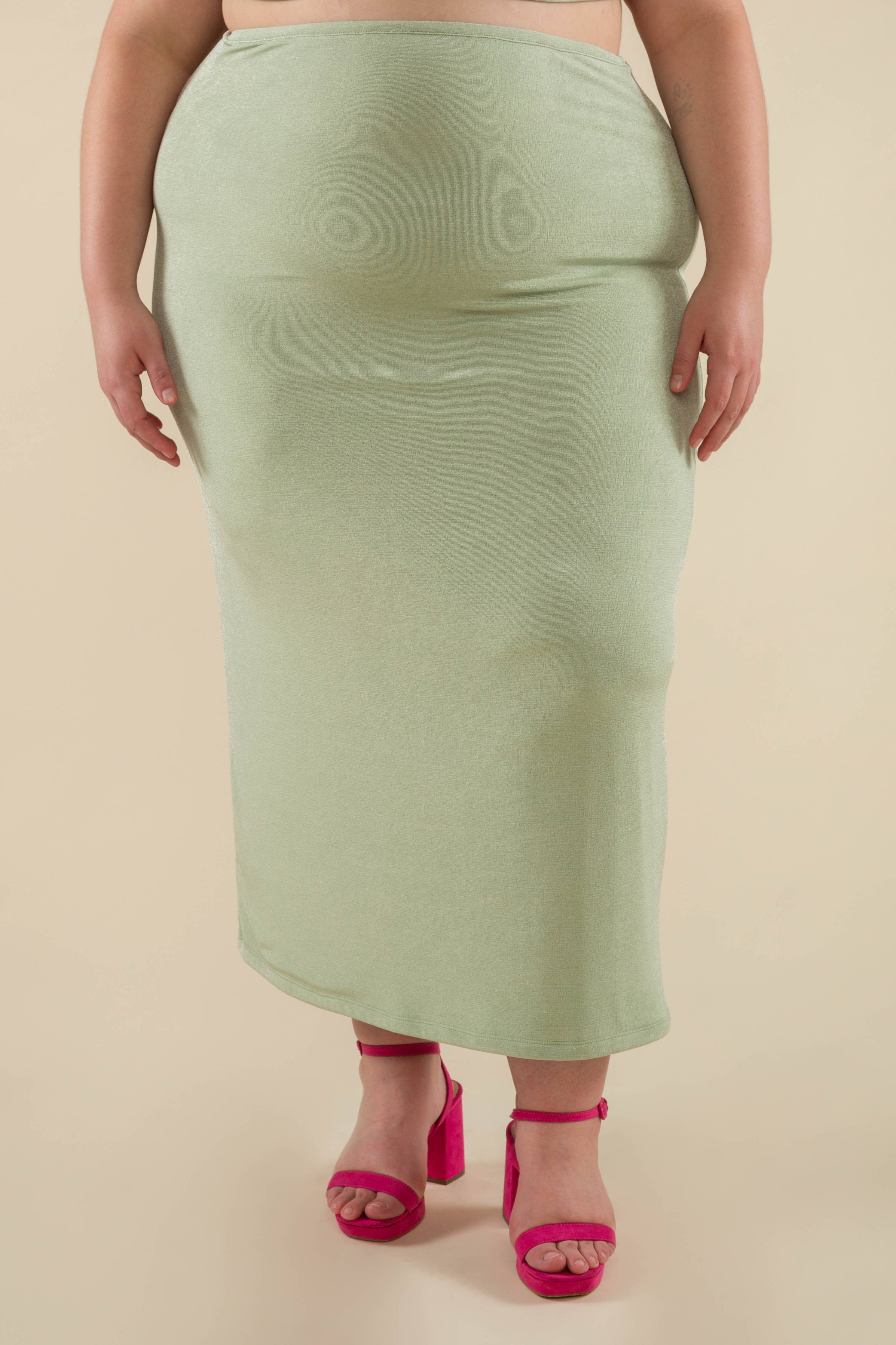 NLT Teagan Skirt Fuchsia 1XL