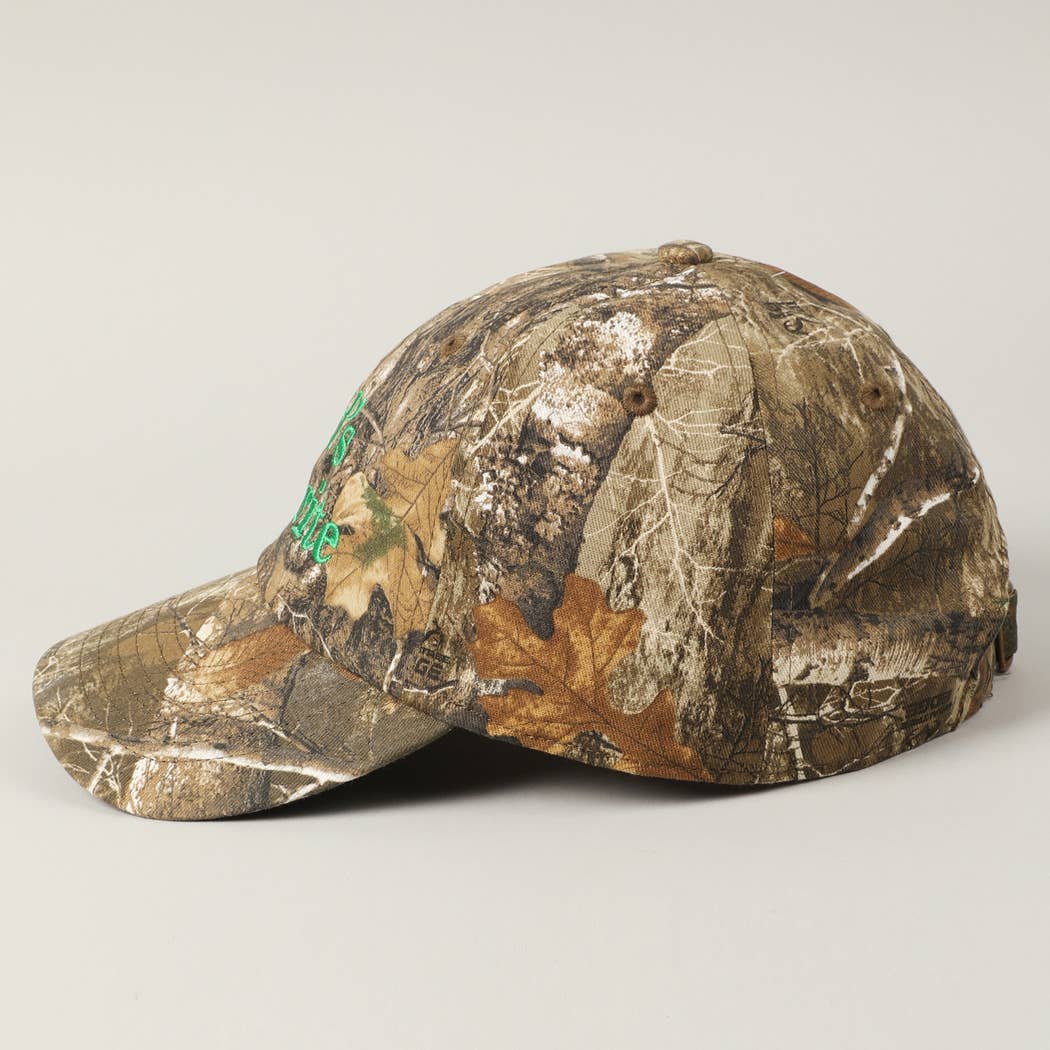 God's Favorite Camouflage Baseball Cap