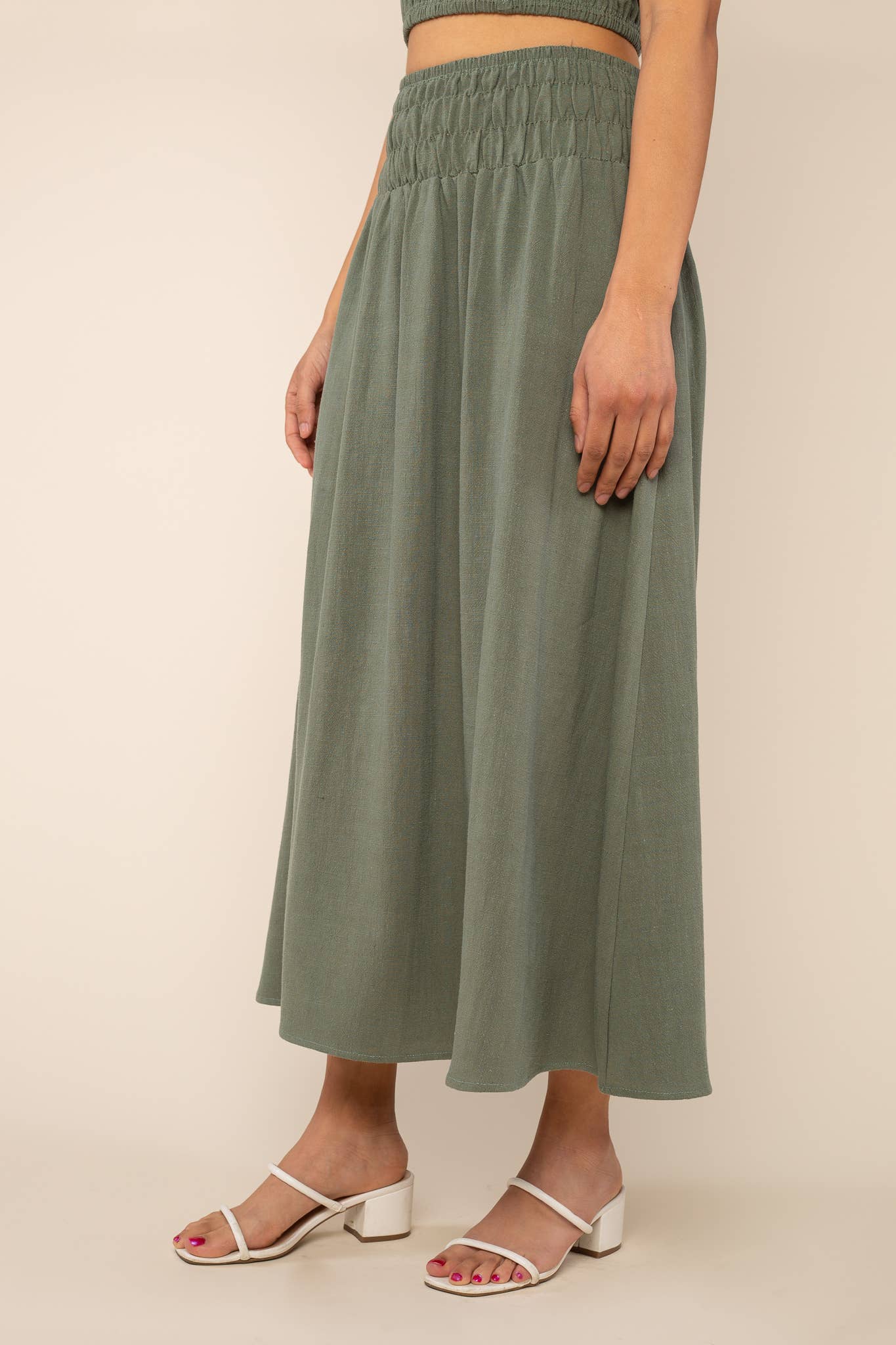 NLT Sophia Linen Skirt 1XL
