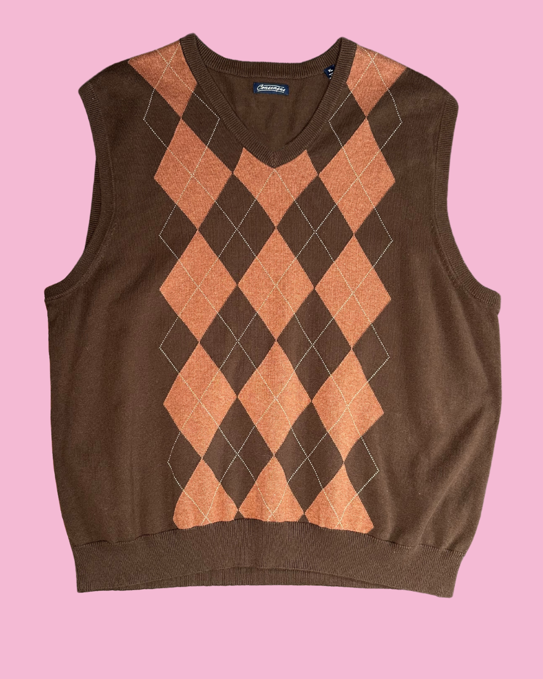 Vintage Consensus Sweater Vest (XL)