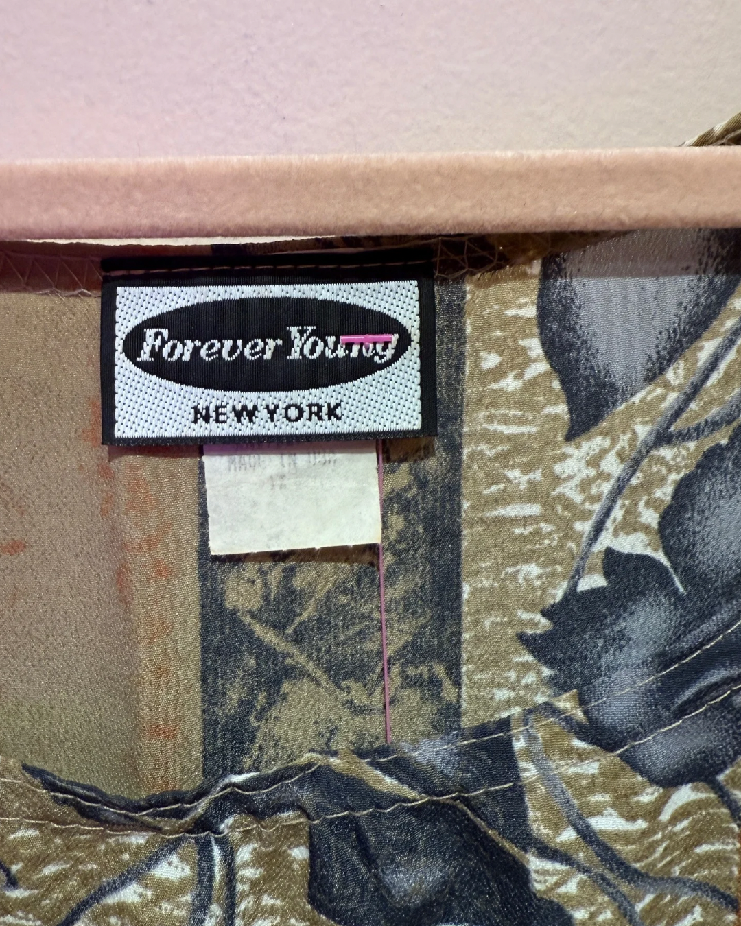 Vintage Forever Young Patchwork Printed Dress (1X)