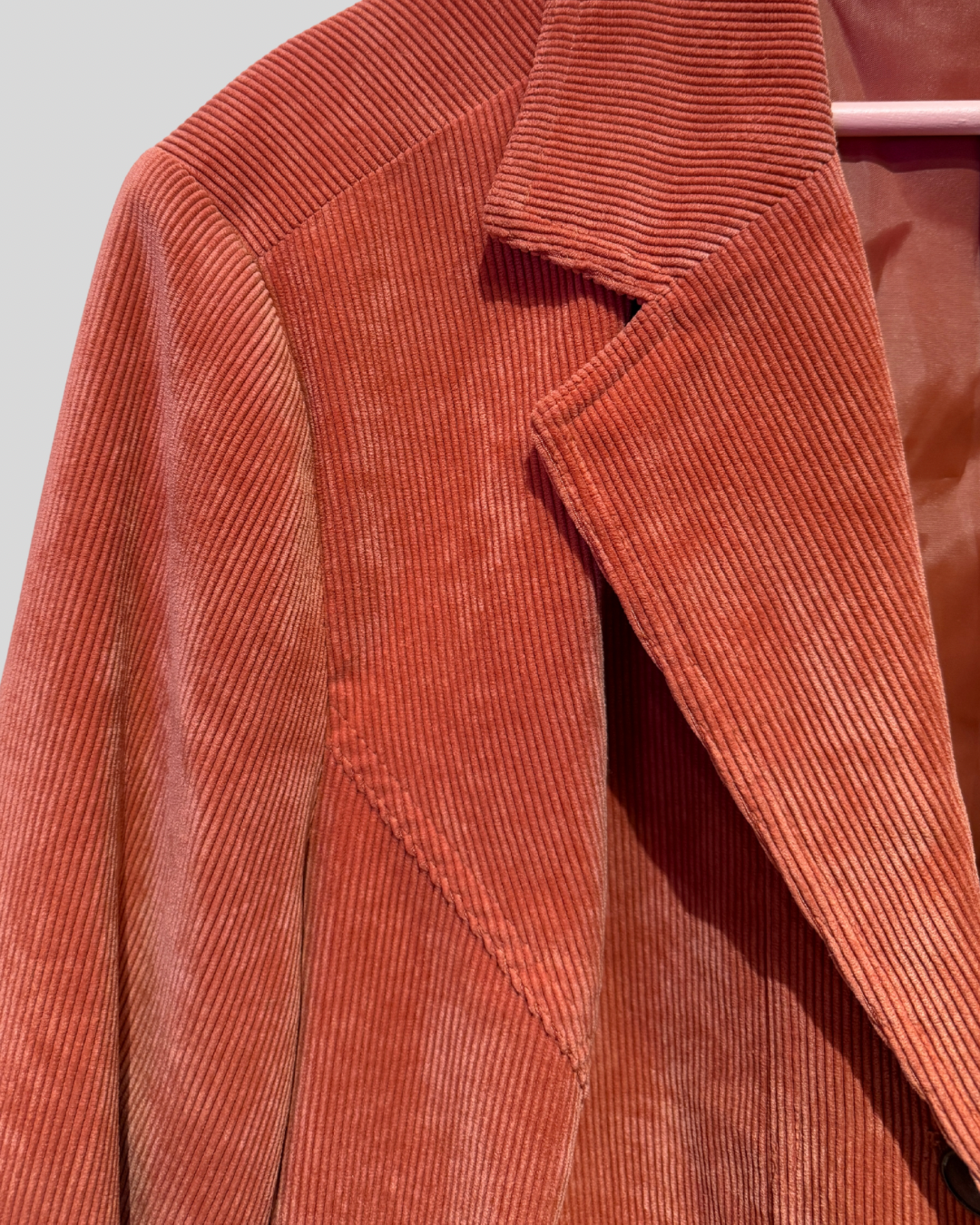 Vintage Dressbarn Orange Corduroy Blazer (18/20)
