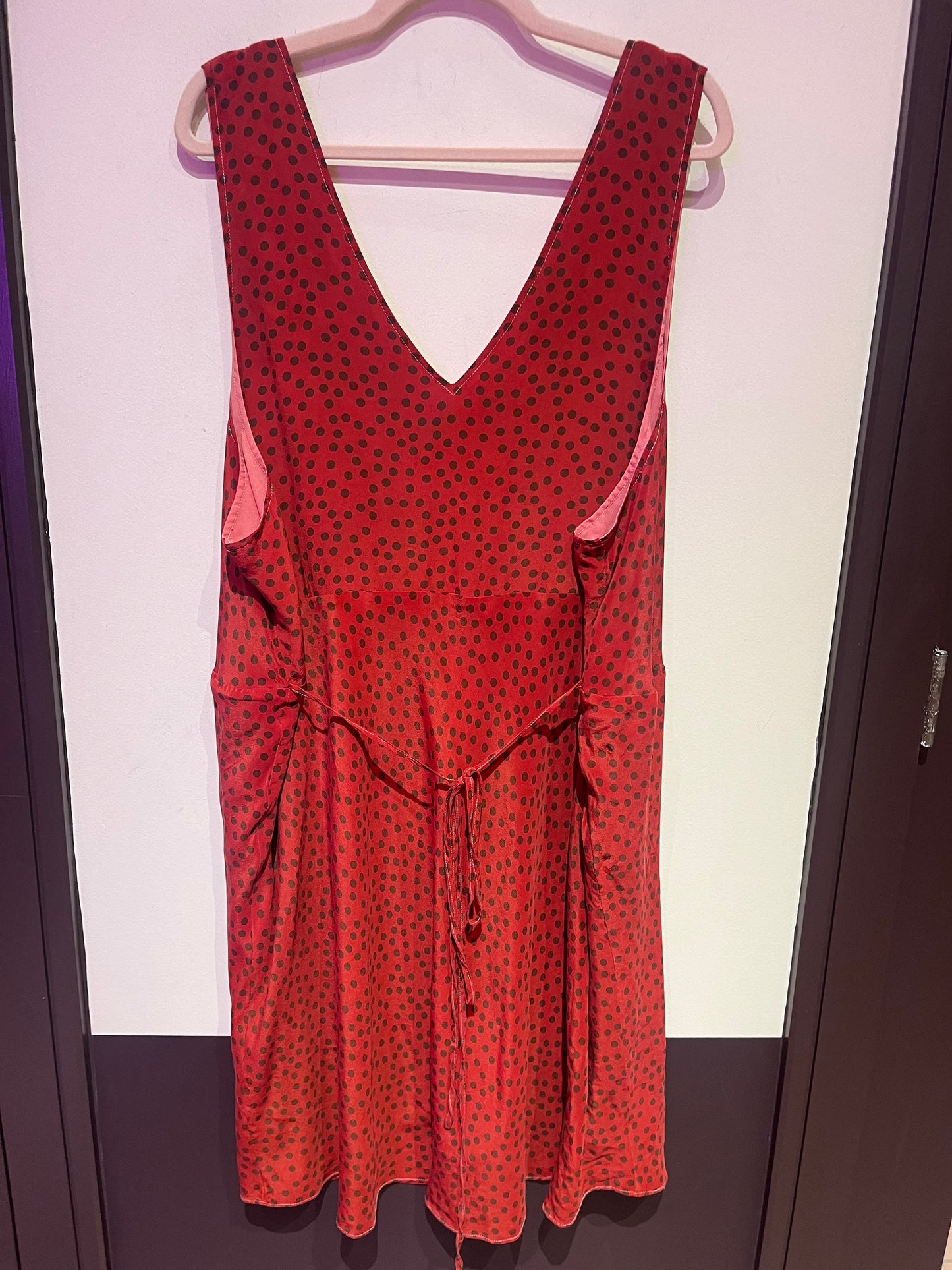 Wray Red Silk Dress (4x & 5x)