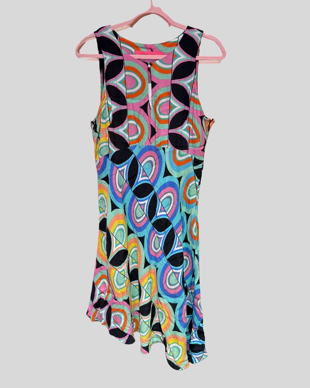 Anthro multi circle print dress (14)