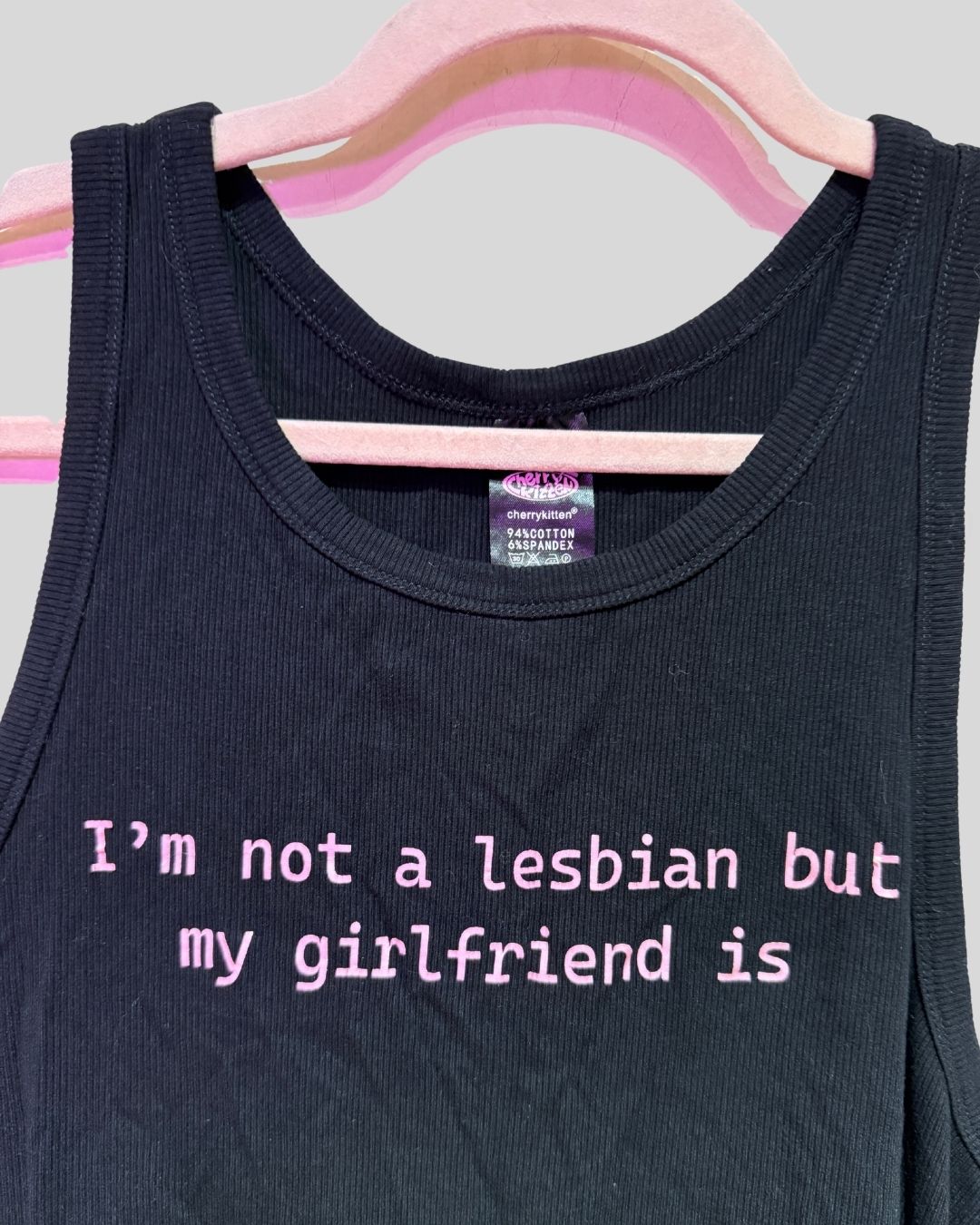 Cherry Kitten lesbian gf tank (5x fits 4x)