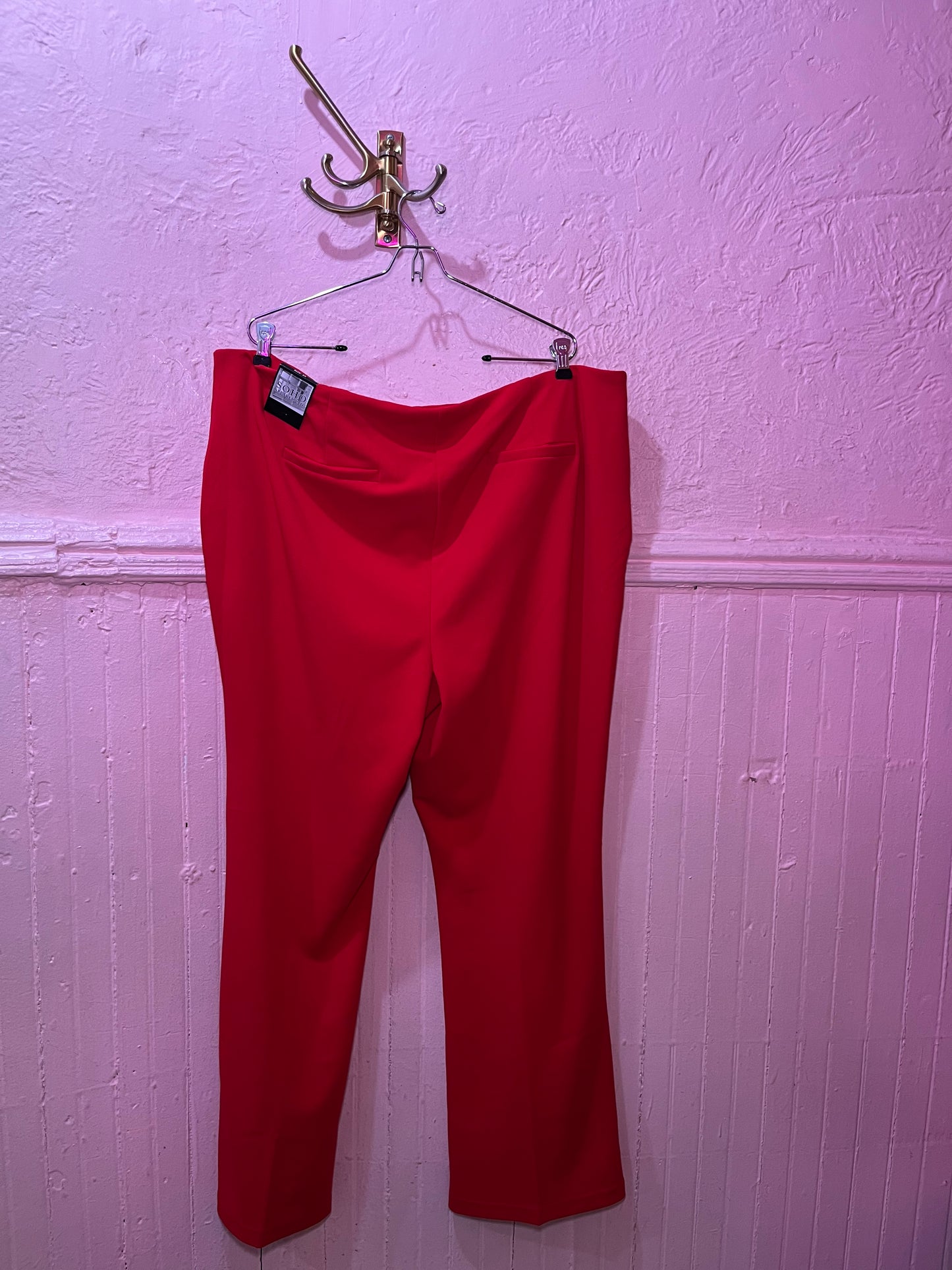 SOHO APPAREL Fire Engine Red Hot Pants