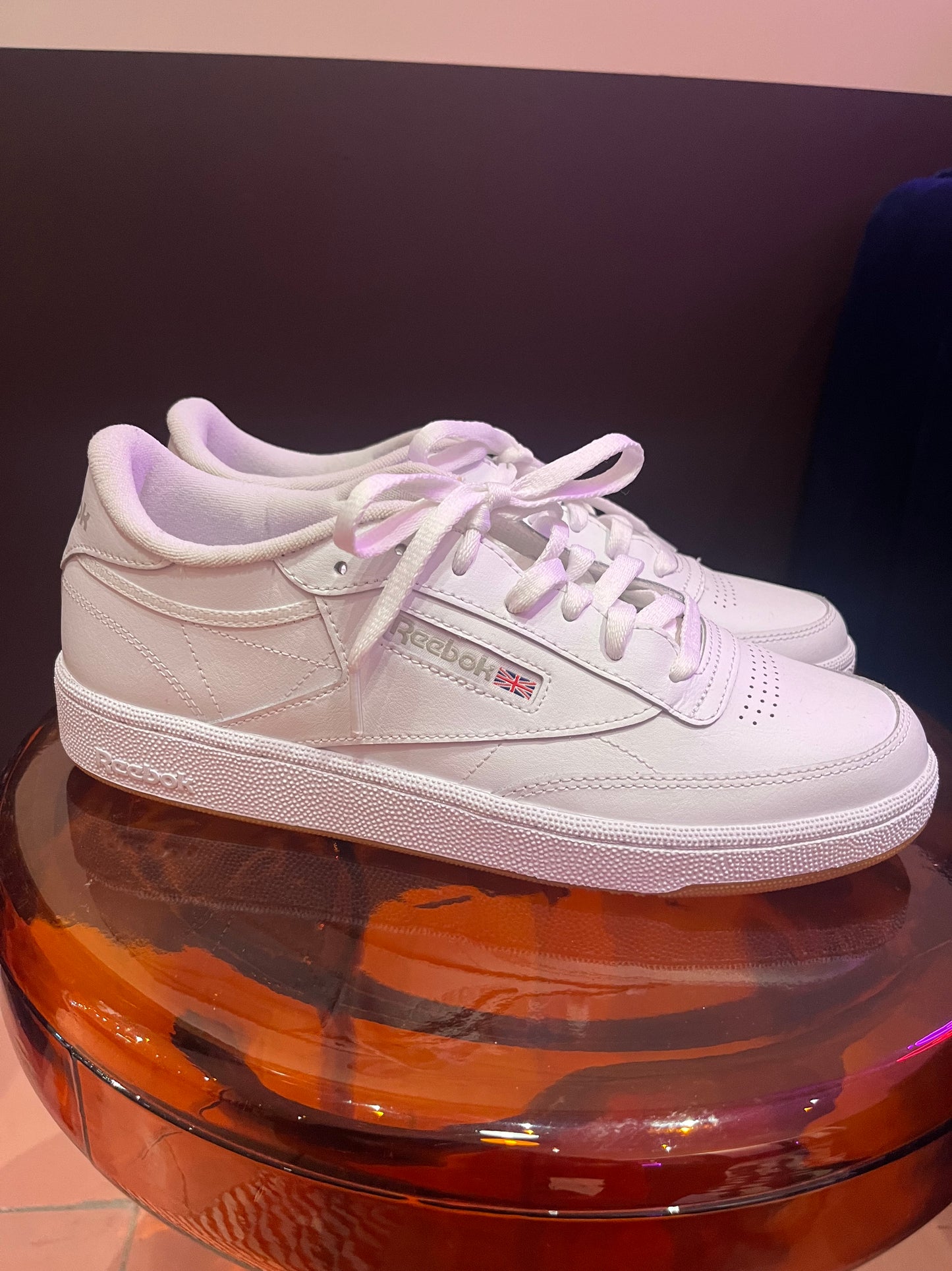 NIB Reebok Club C 85 White Sneakers (11)