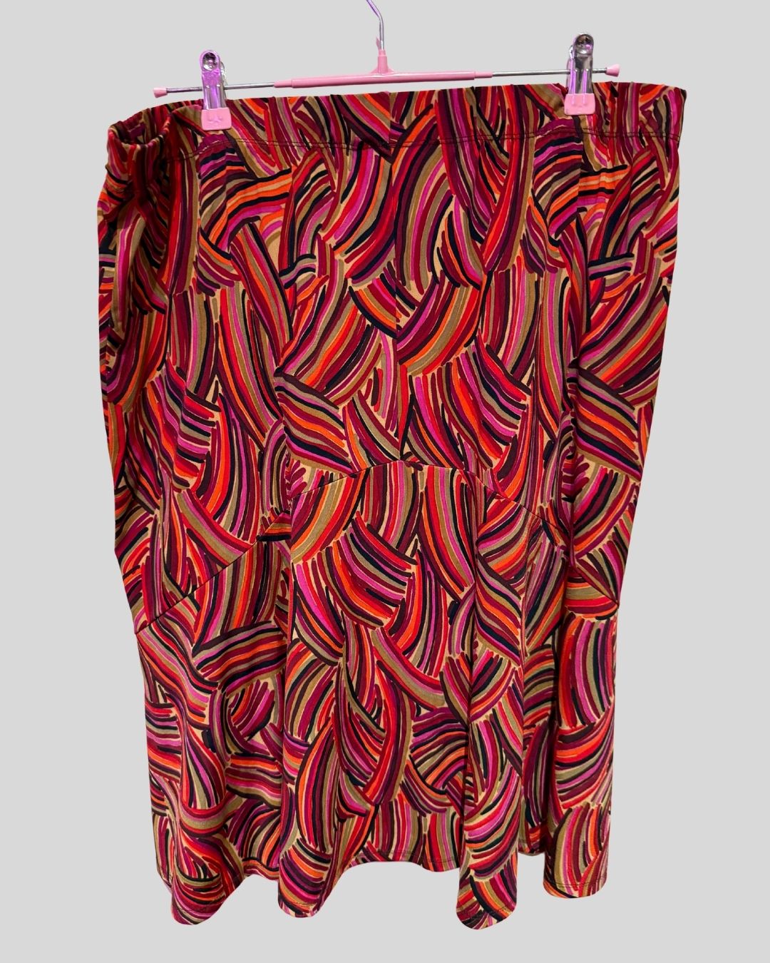 Vintage CJ Banks Multicolor Rainbow Streak Shirt (1X)