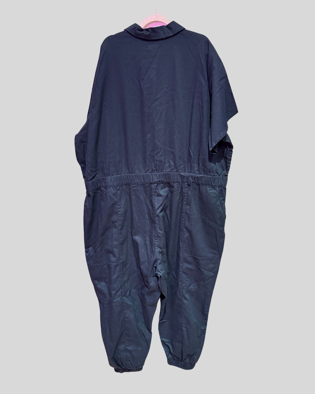 Hot topic NWT 100% cotton black jumpsuit (5)