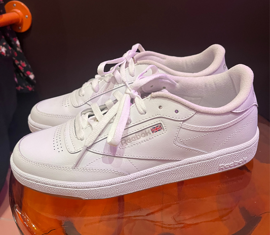 NIB Reebok Club C 85 White Sneakers (11)