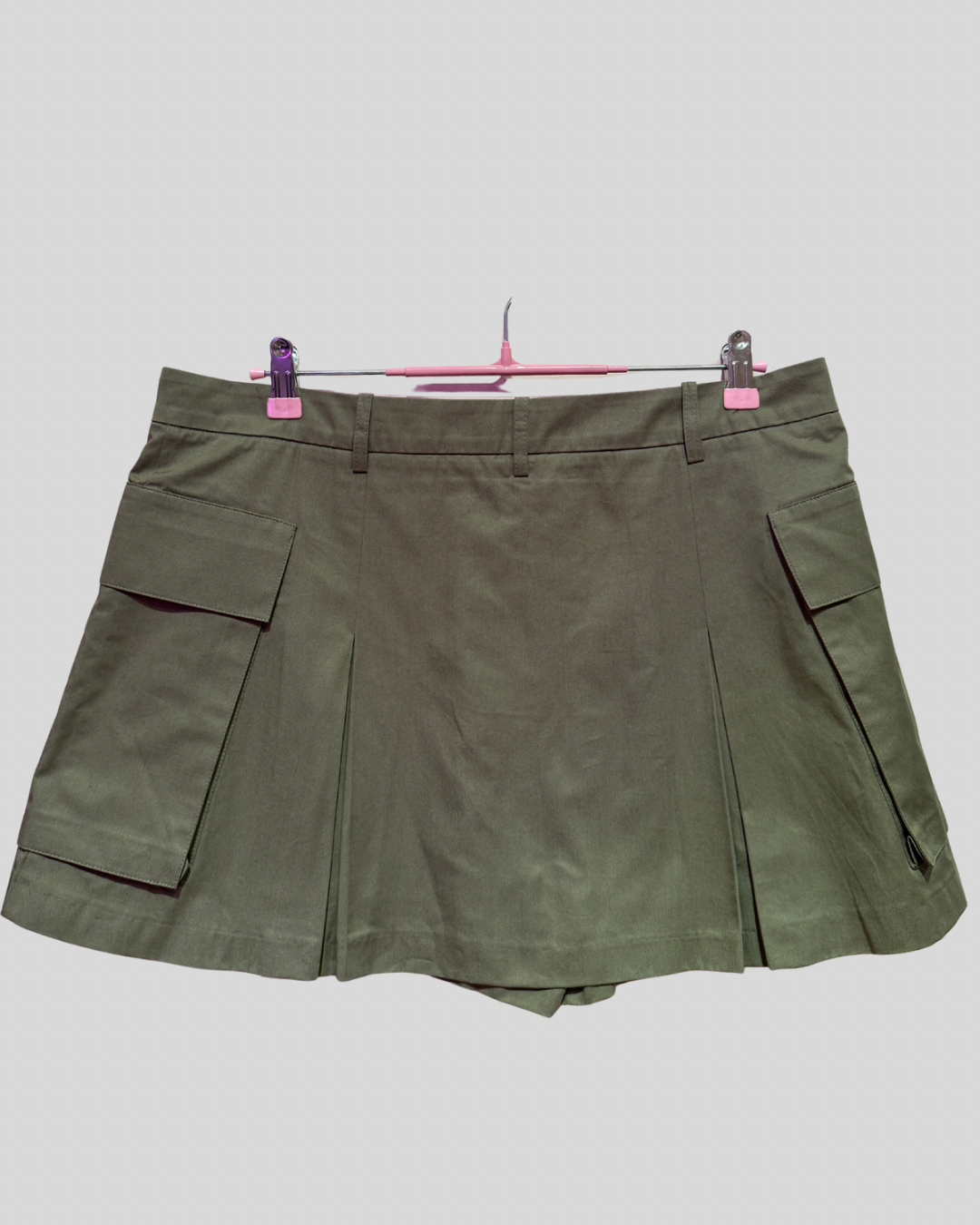 Pilcro NWT Olive Cargo Skort (32)