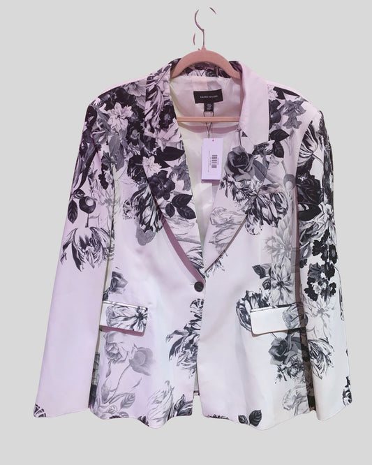 Karen Millen NWT White Floral Blazer (20)