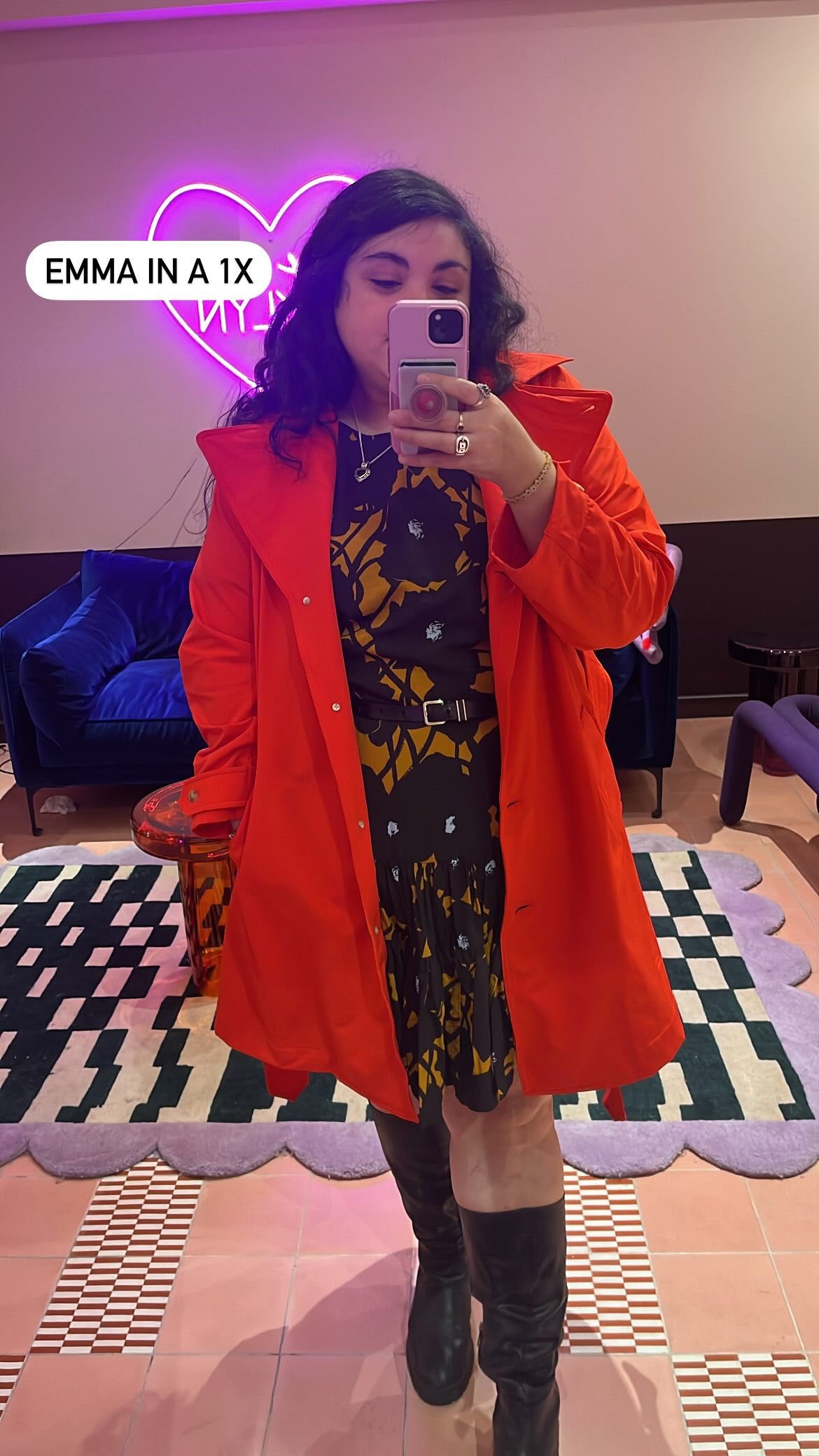 See Rose Go Poppy Red Brilliant Trench (0X & 1X)
