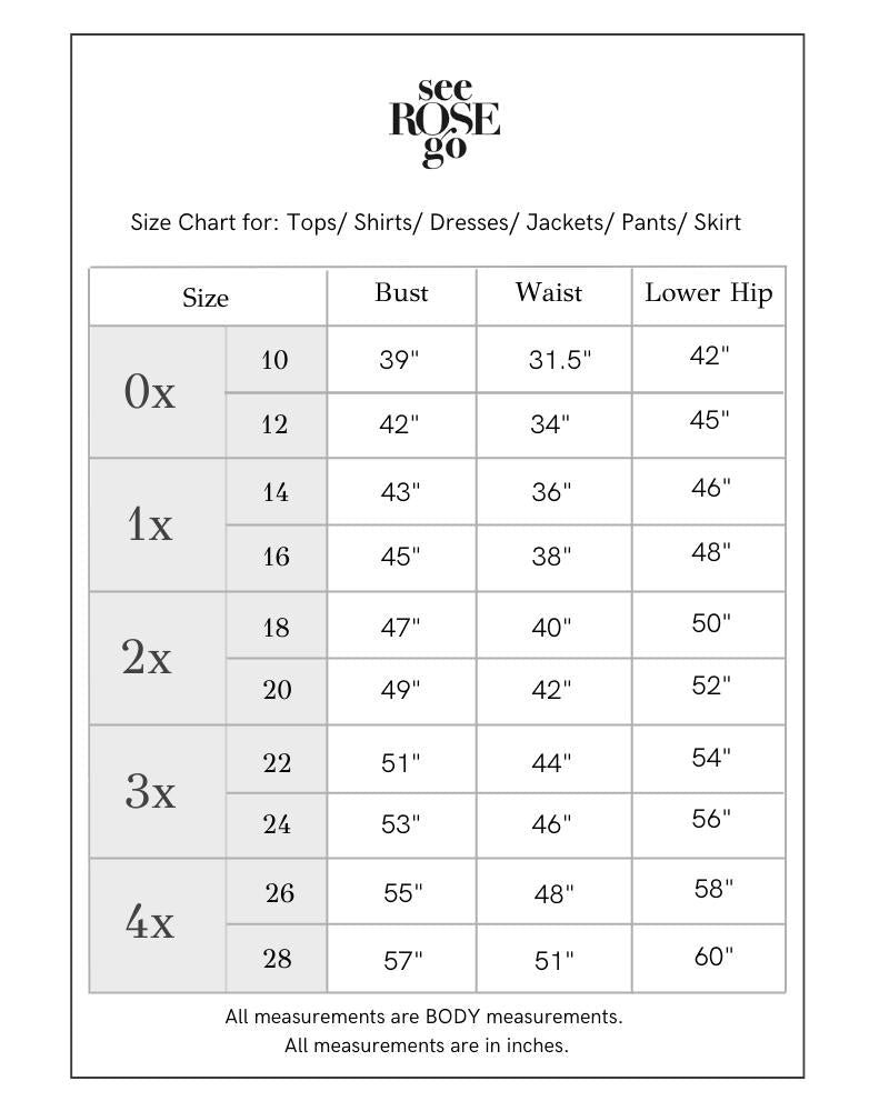 See Rose Go Poppy Red Signature Tunic (0x, 1x & 2x)