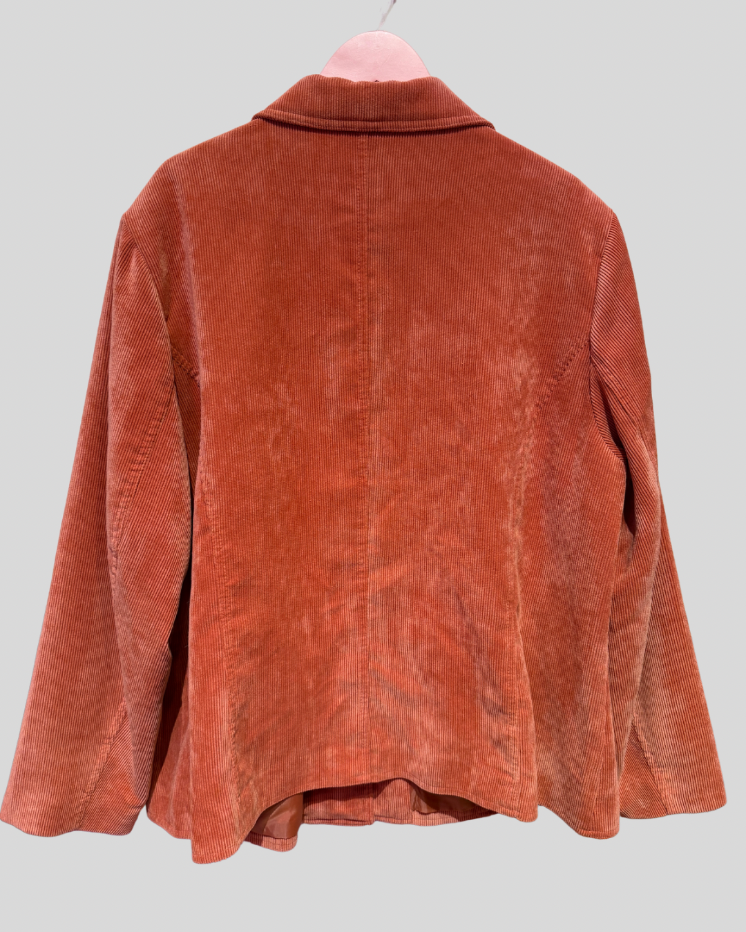 Vintage Dressbarn Orange Corduroy Blazer (18/20)