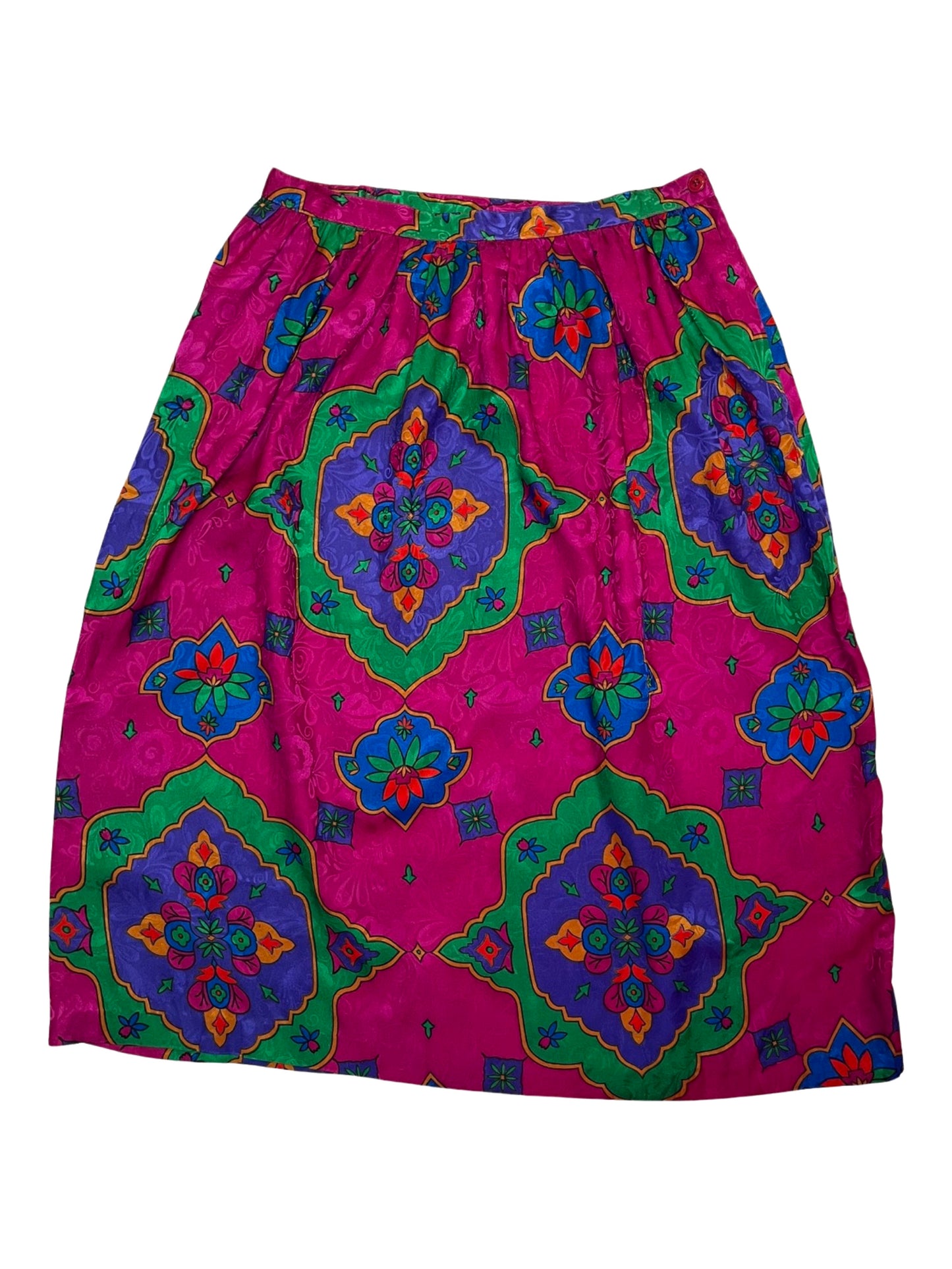 Stained Glass Midi Skirt