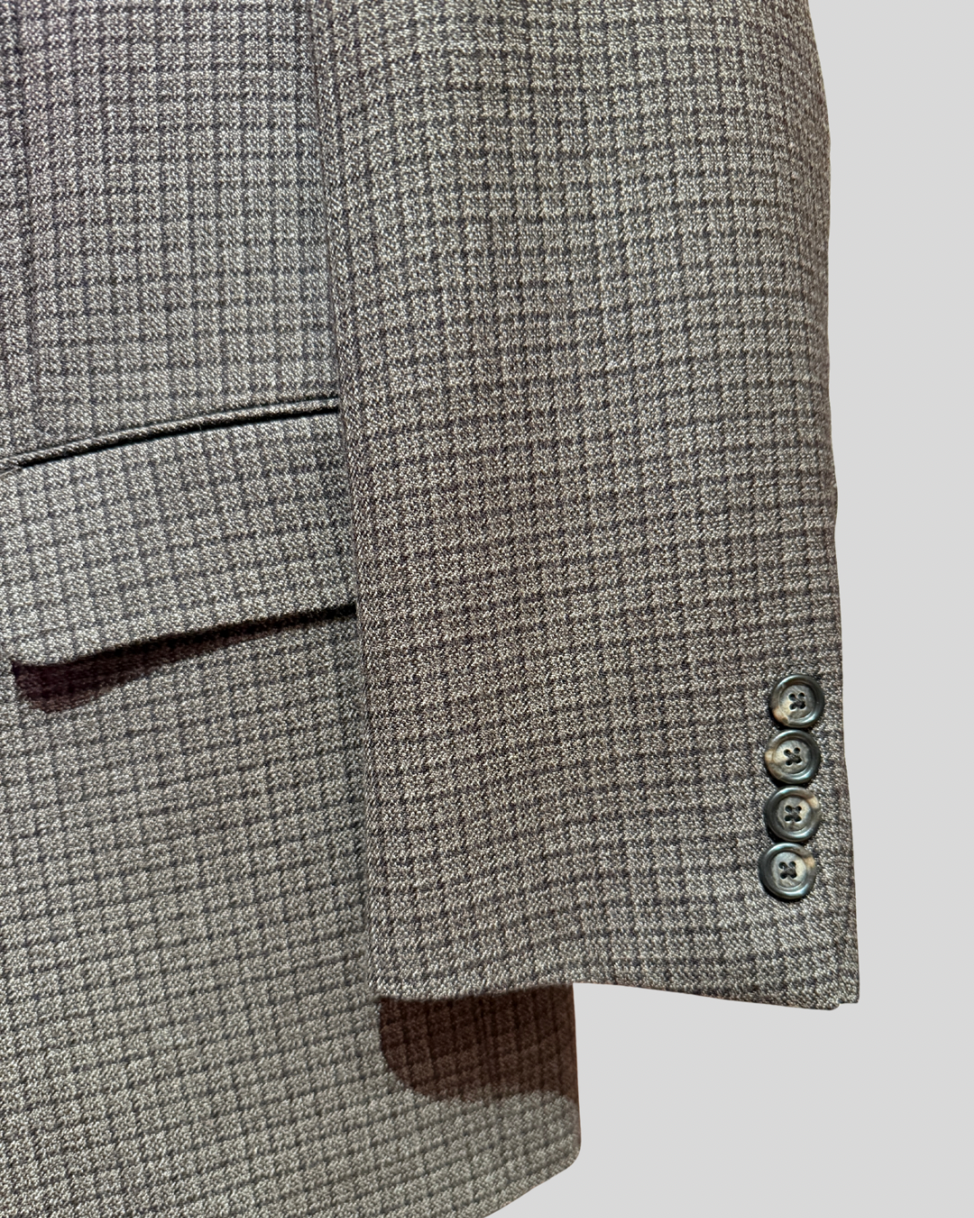 Jos A Bank Grey Tweed Menswear Style Blazer (12)