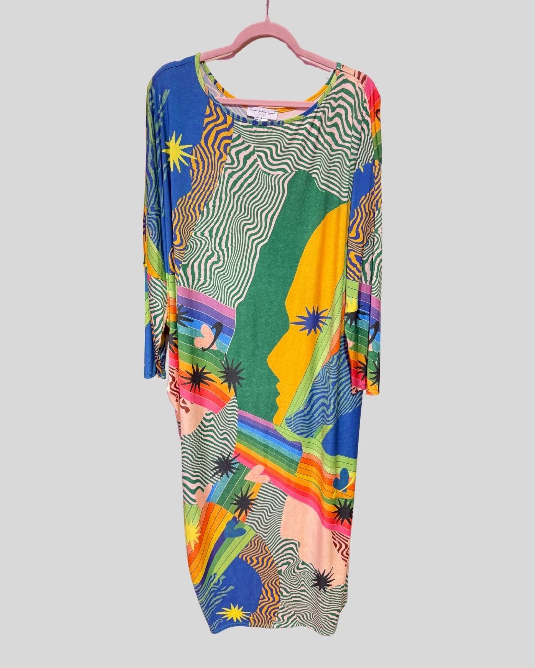 Never Fully Dressed rainbow dress (XL fits 2/3x)