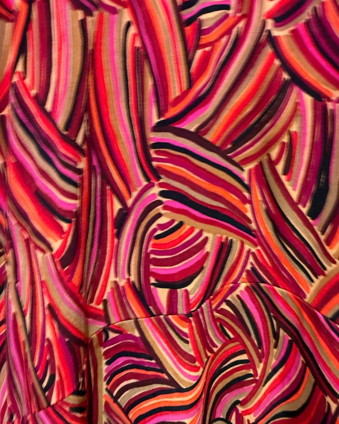 Vintage CJ Banks Multicolor Rainbow Streak Shirt (1X)