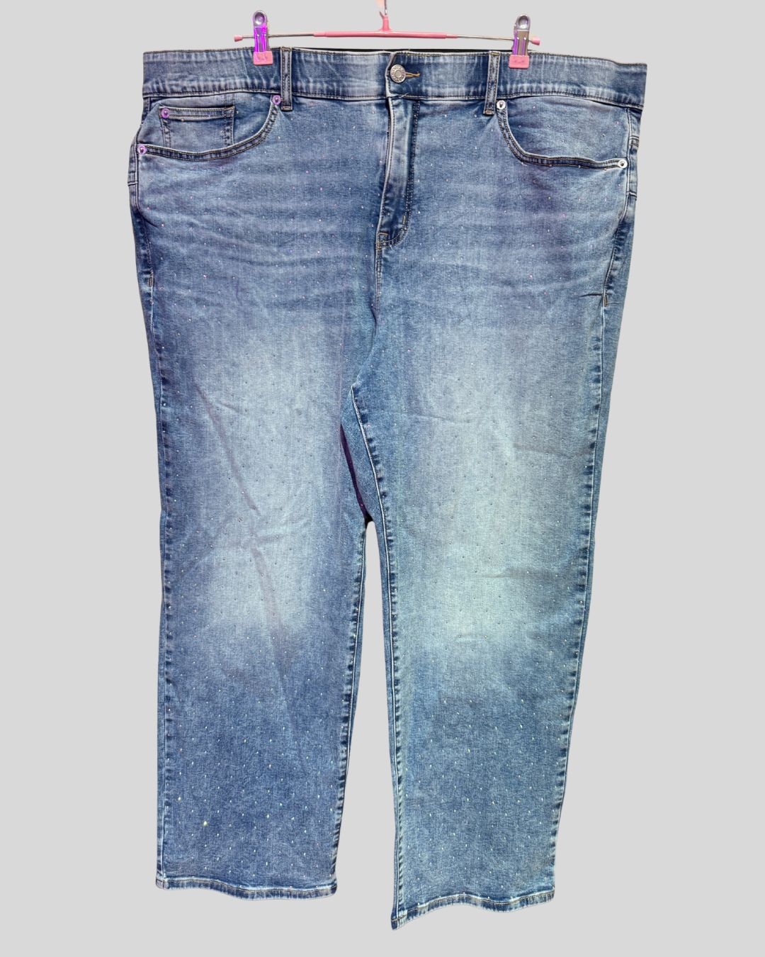 Torrid NWT rhinestone jeans (26R)