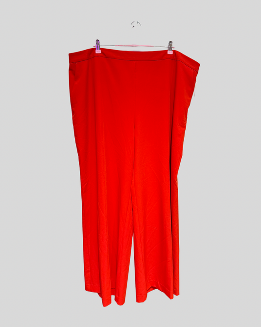 Worthington NWT Red Wide Leg Trousers (24)