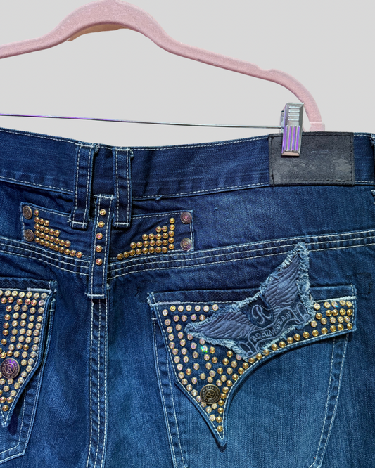 Robins Jeans Studded Butt Jeans (46W)