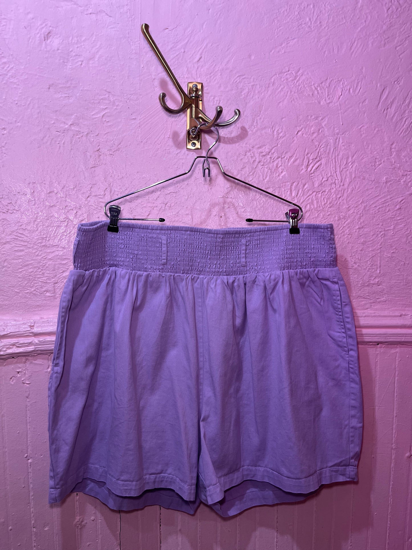 LUCY + YAK Lavender Adele Shorts