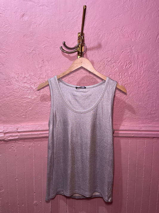 ZARA Silver Tank