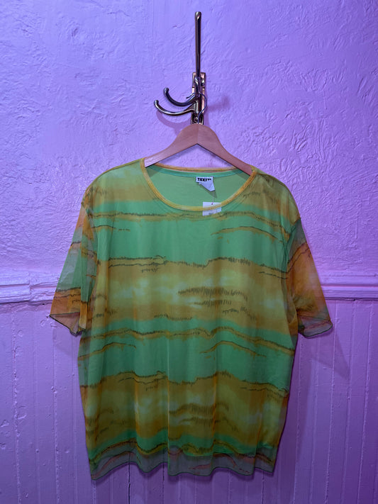 VINTAGE Neon Mesh Tee