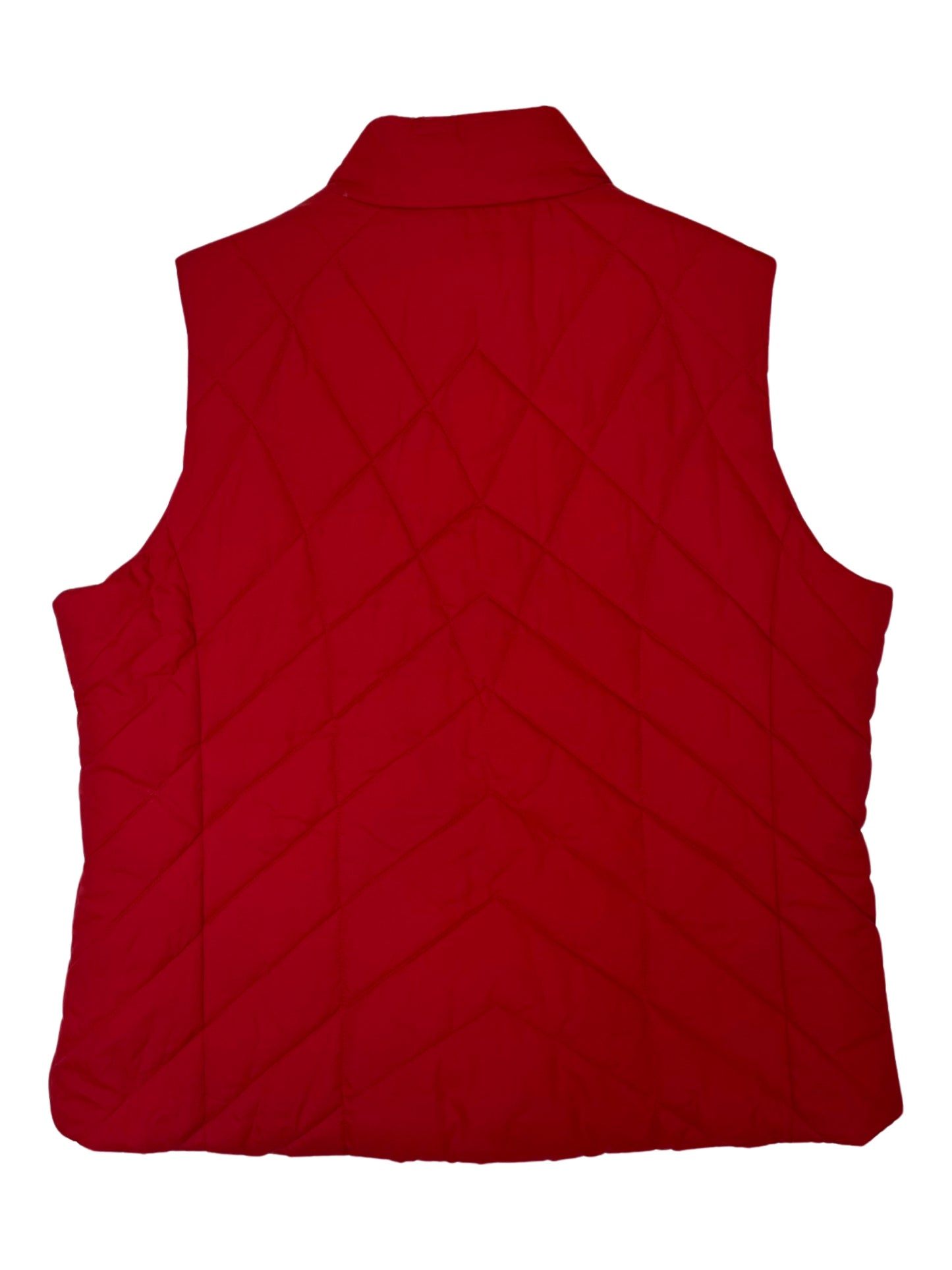 Y2K Red Puffer Vest