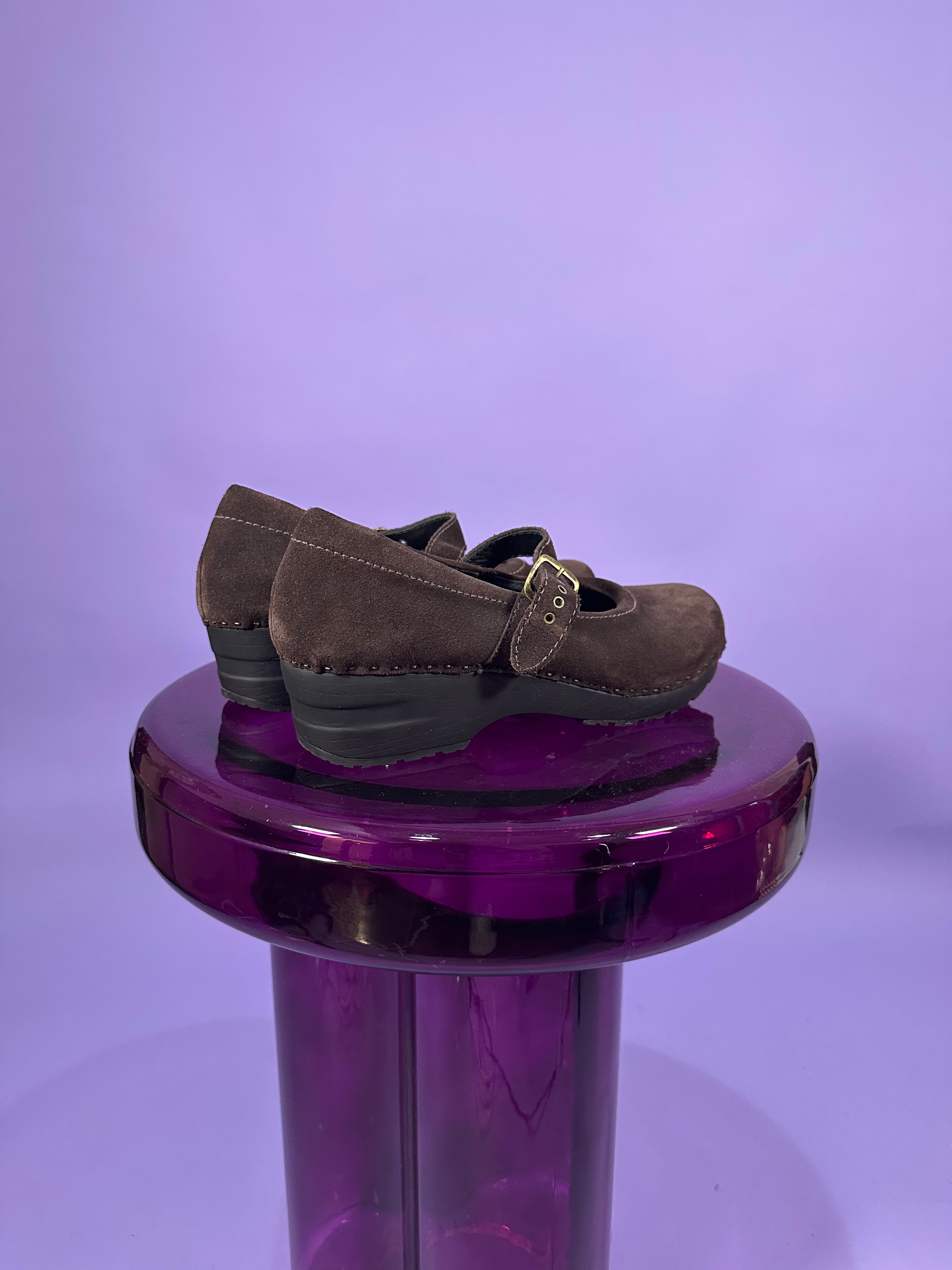 L.L. Bean Brown Suede Mary Jane’s (10)