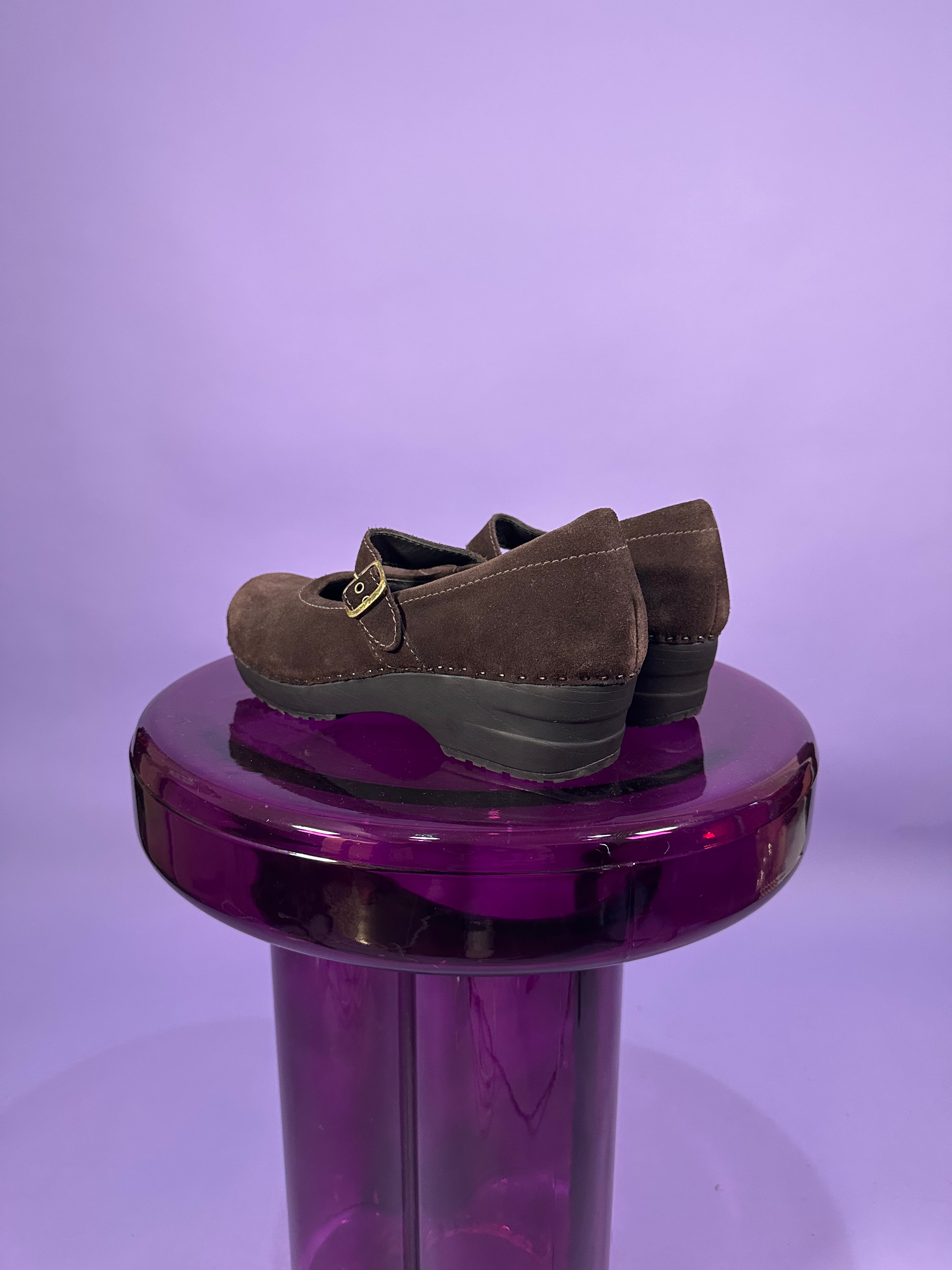L.L. Bean Brown Suede Mary Jane’s (10)