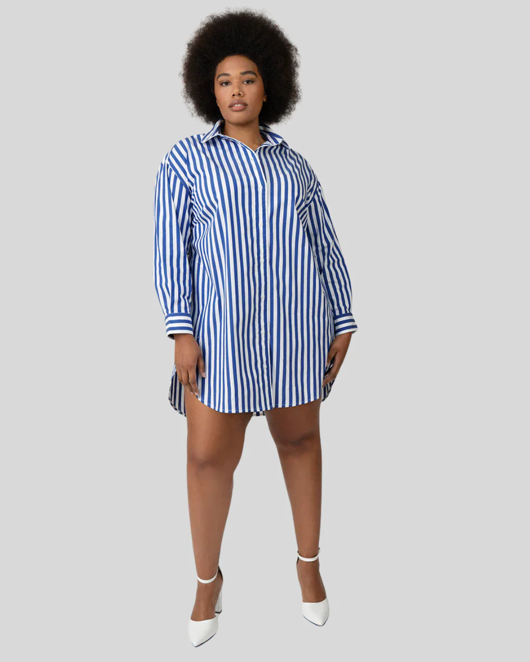 See Rose Go Colbalt Signature Tunic (0x)