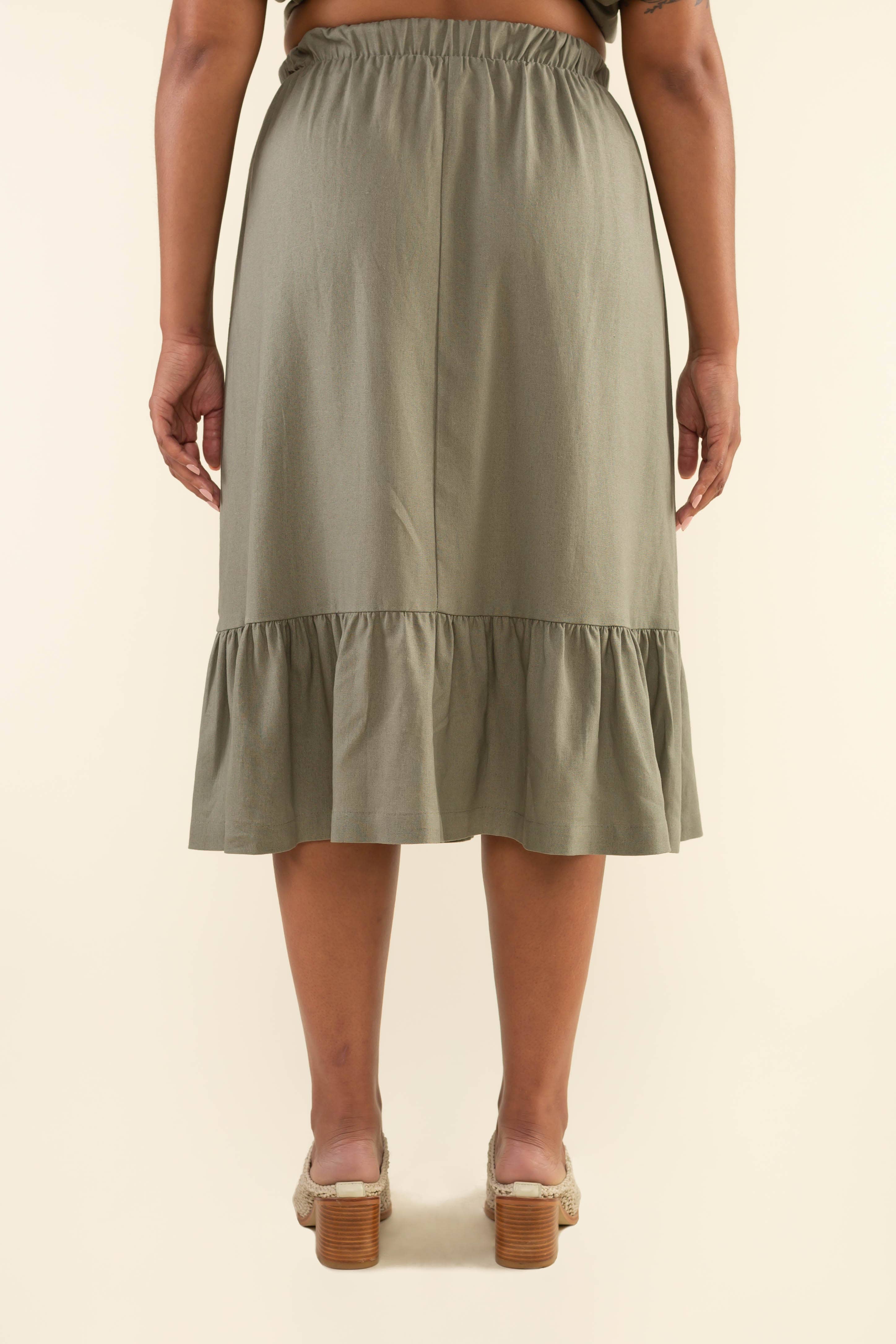 NLT Cedar Skirt Khaki Green 3XL