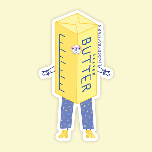 Butter Sticker