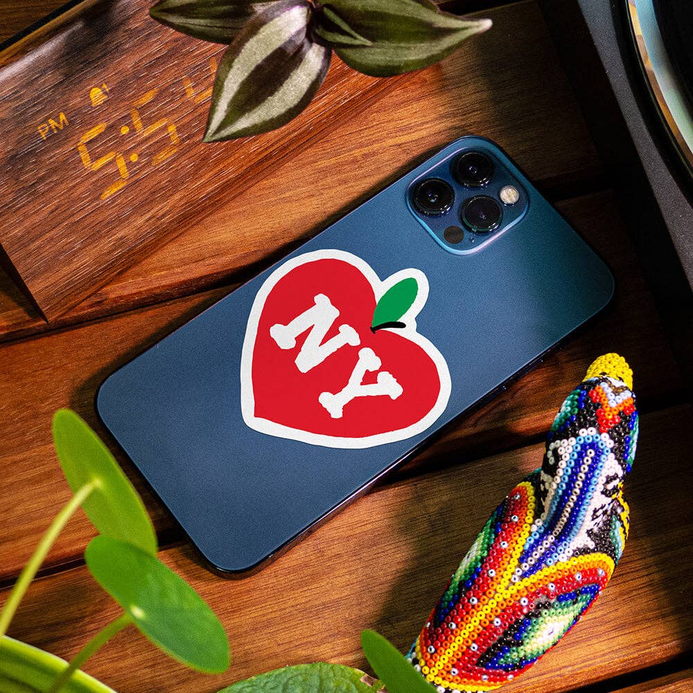 Big Apple Heart Sticker