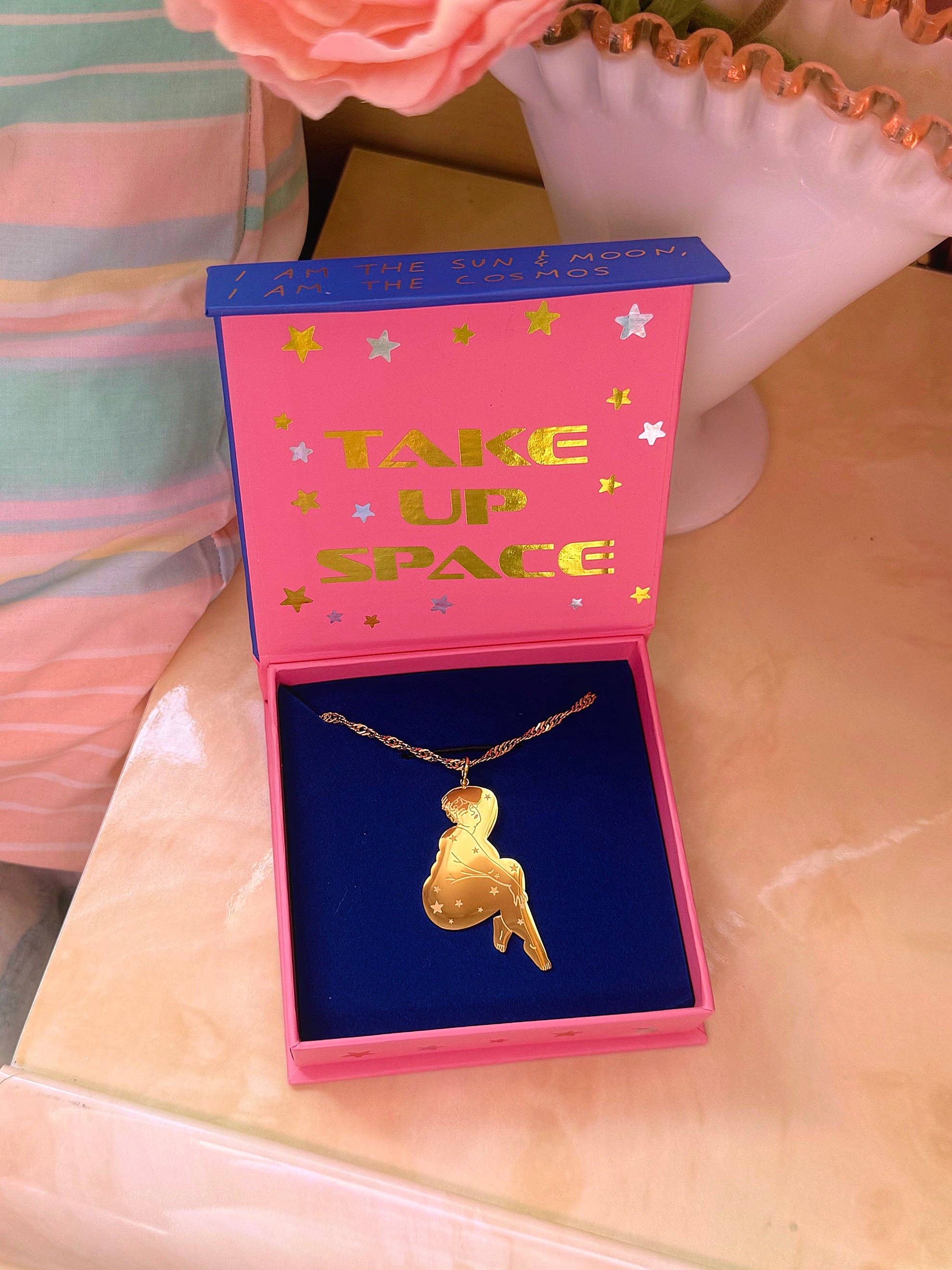 Goddess of the Night Necklace: Silver