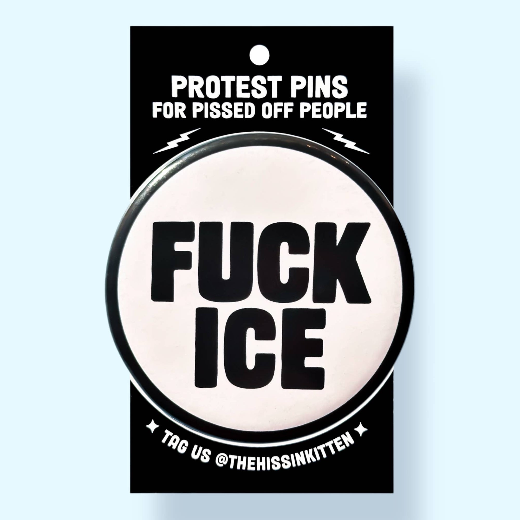 FUCK ICE: Pin / 1.25"