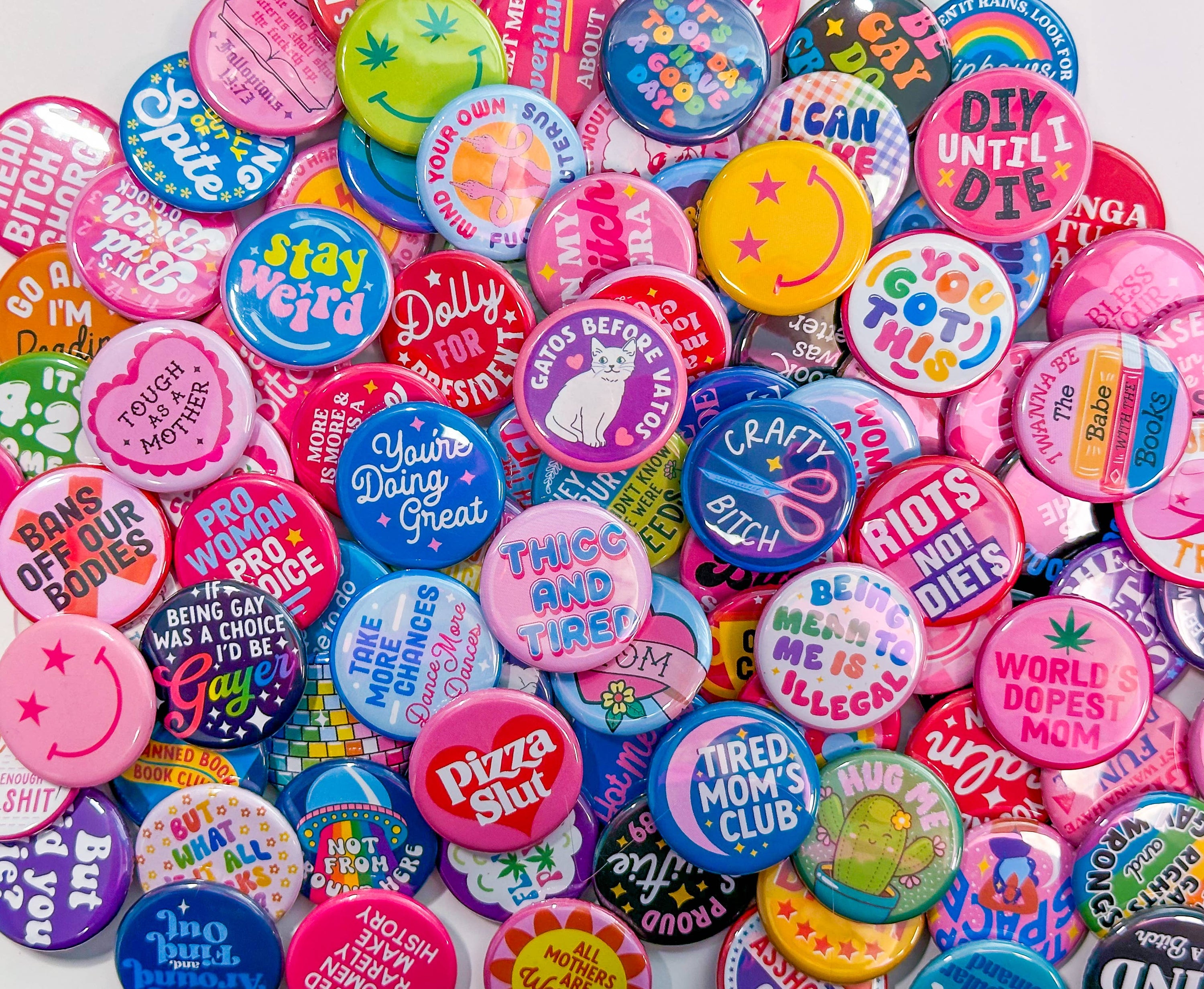 Thicc and Tired (Button!): 1.25"
