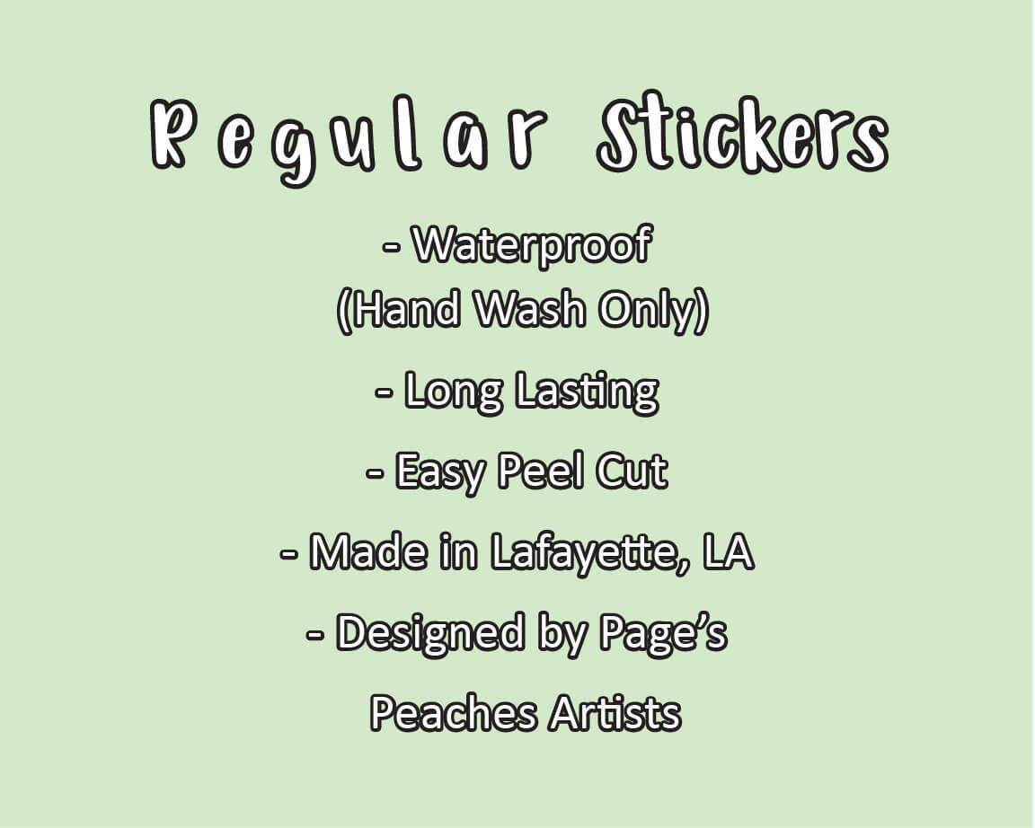 Men's Opinions Waterproof Vinyl Sticker for Water Bottles