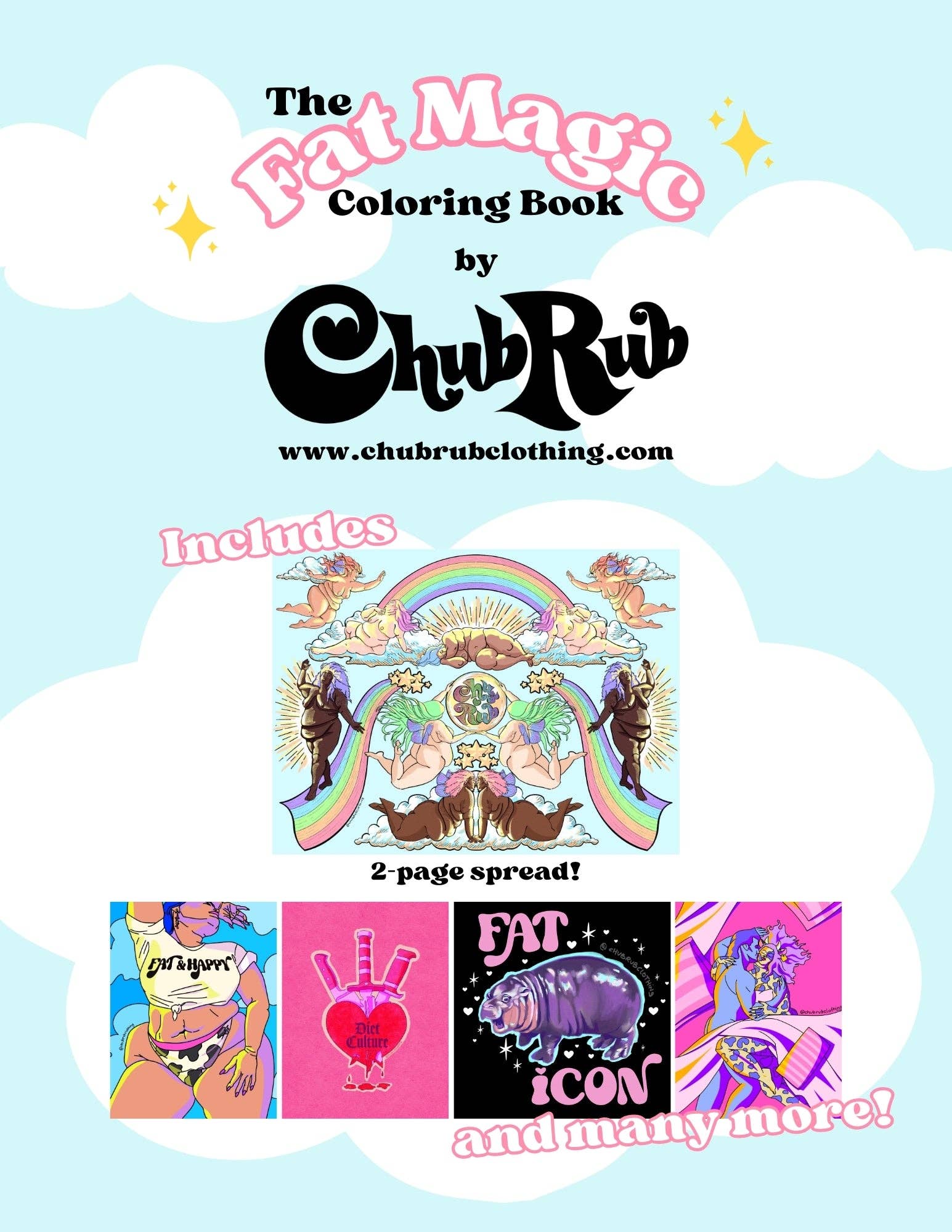 Fat Magic Coloring Book