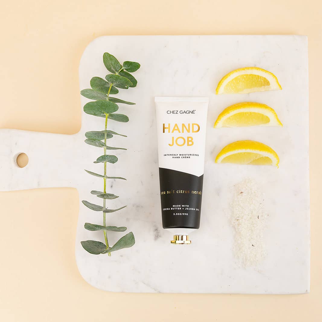 Hand Job - Sea Salt, Citrus + Neroli - Clean + Vegan Hand Crème - 3.4oz