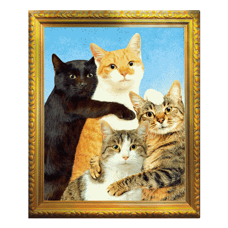 Kitty Family Sticker
