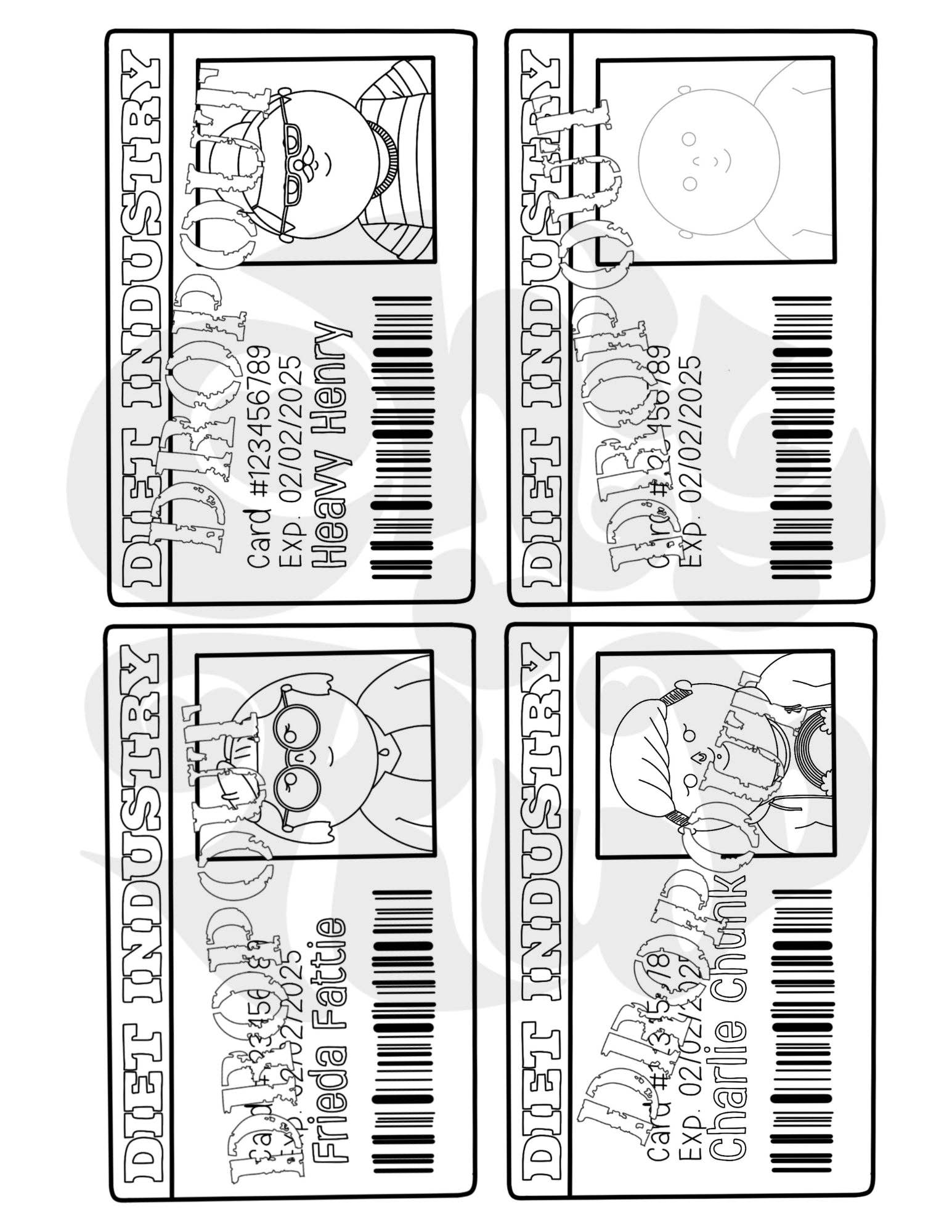 Fat Magic Coloring Book