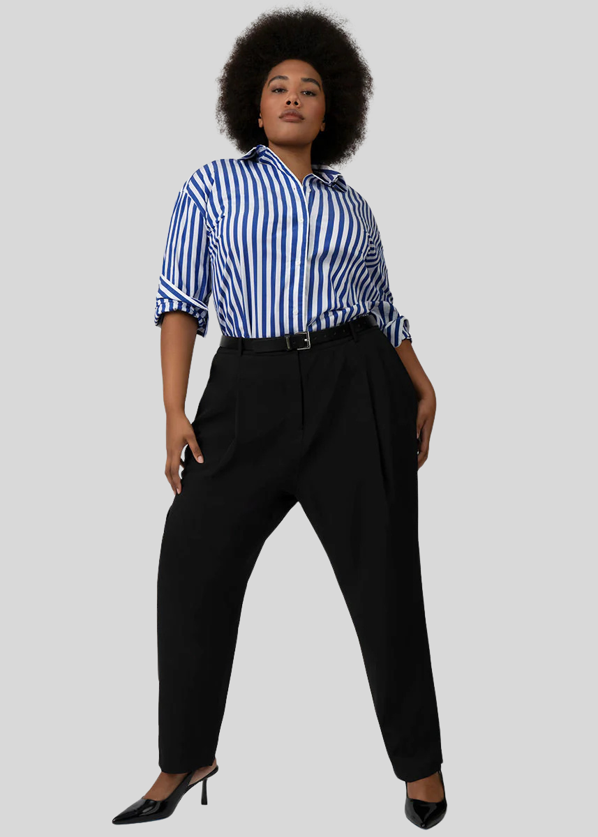 See Rose Go Colbalt Signature Tunic (0x)