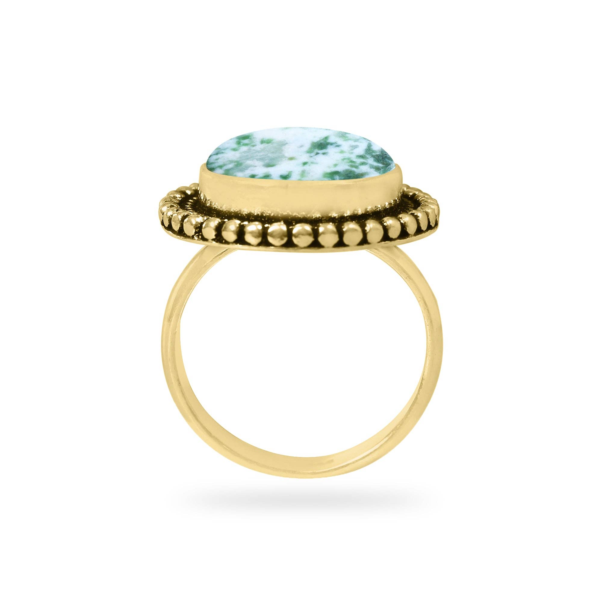 Assorted Crystal Rings – Gold-Plated, Mixed Designs & Gemstones | Wholesale: 10 Rings