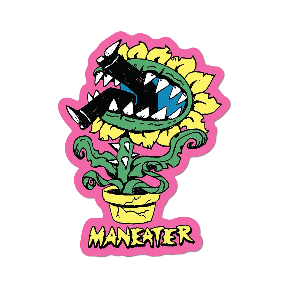 Maneater Sticker