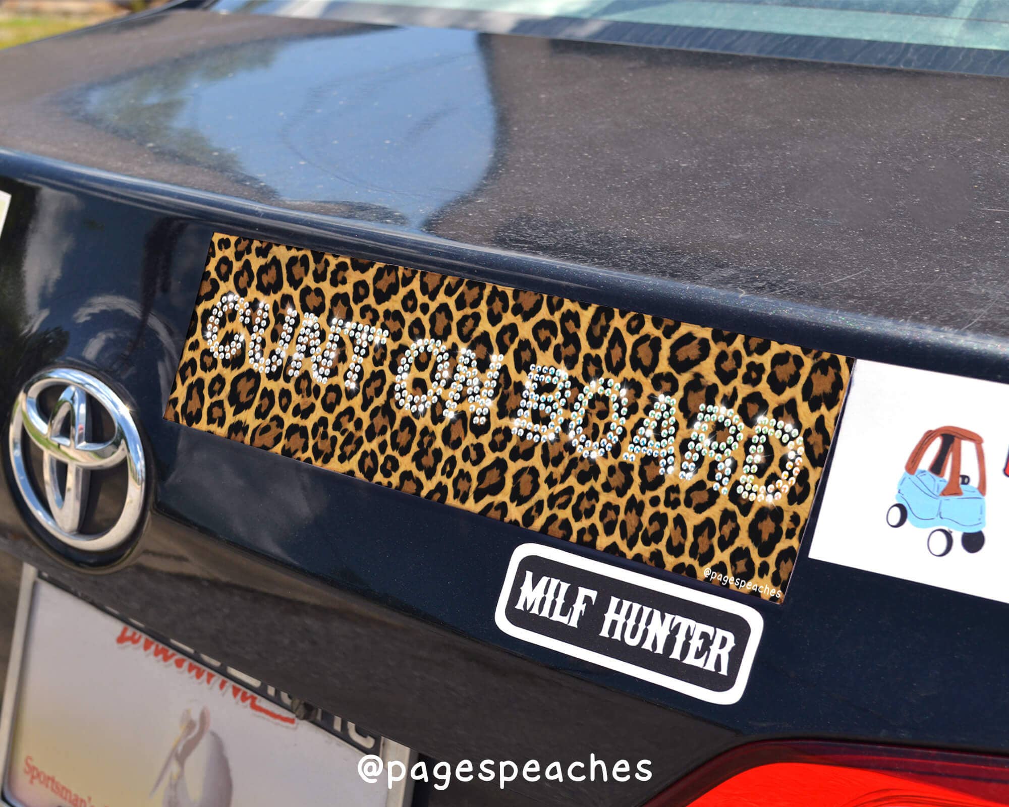 Cunt On Board Bumper Sticker: Sticker